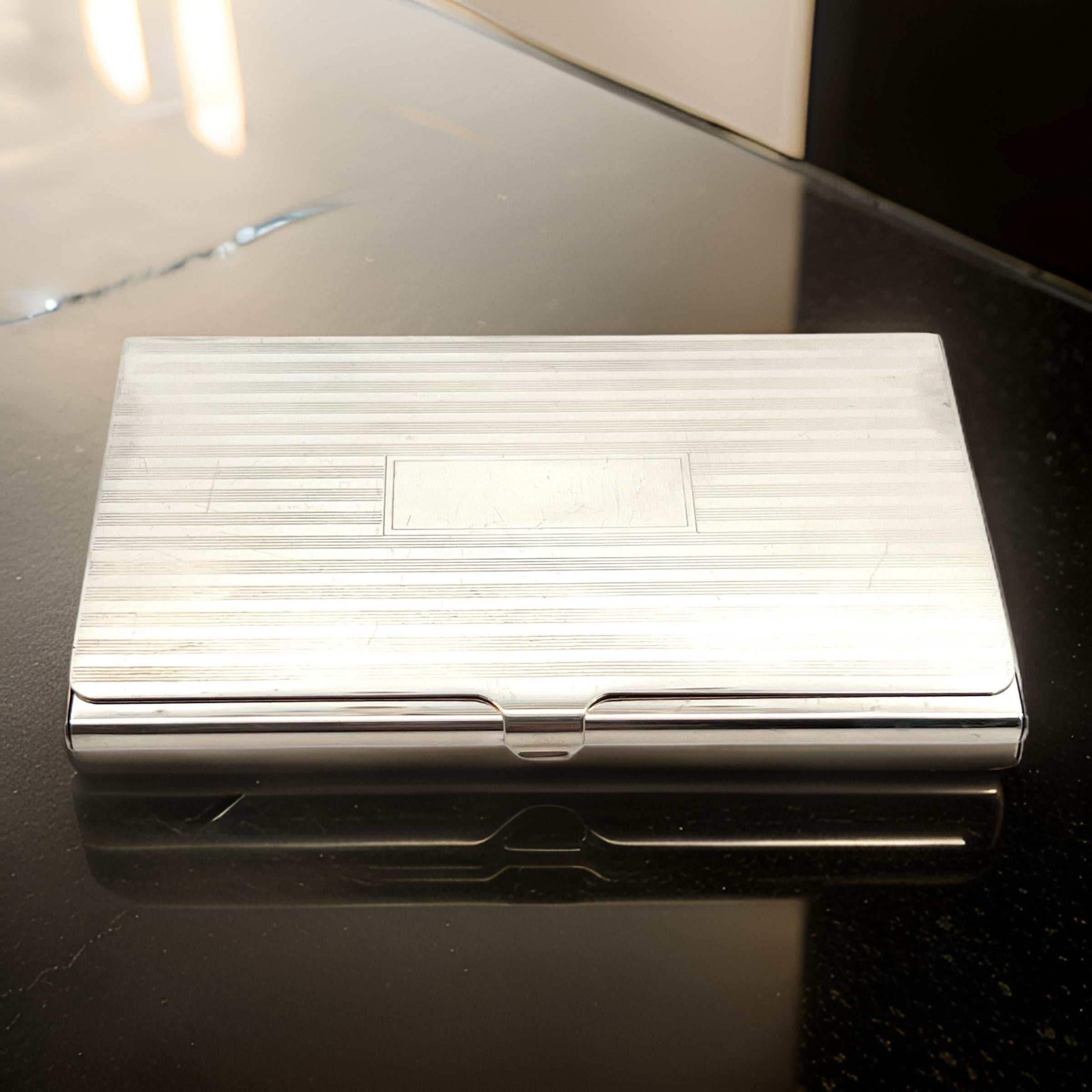 Tarjetero Tiffany & Co Estate Plata de ley 58,1 g