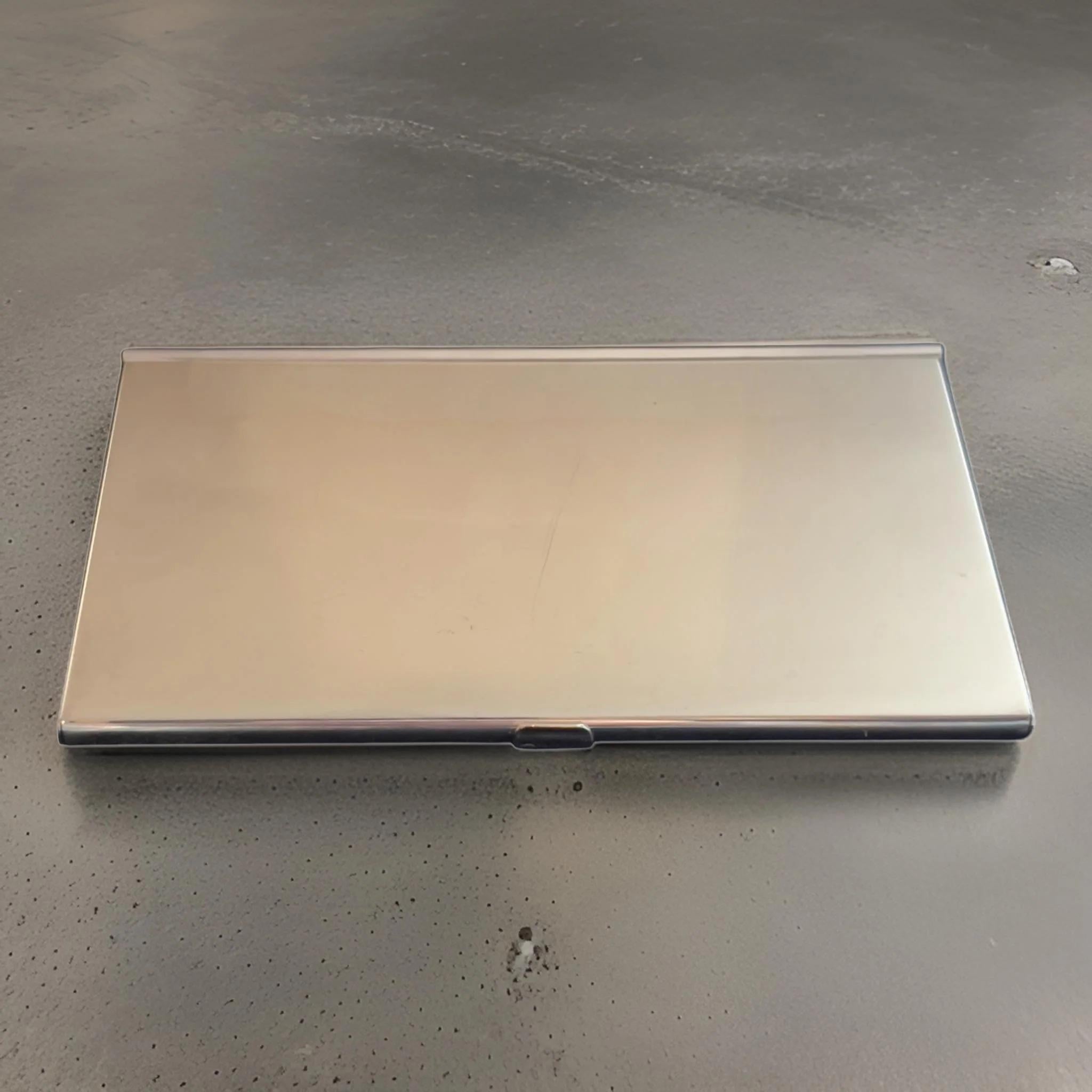 Tiffany & Co Estate Business Card Holder Sterling Silver For Sale 5