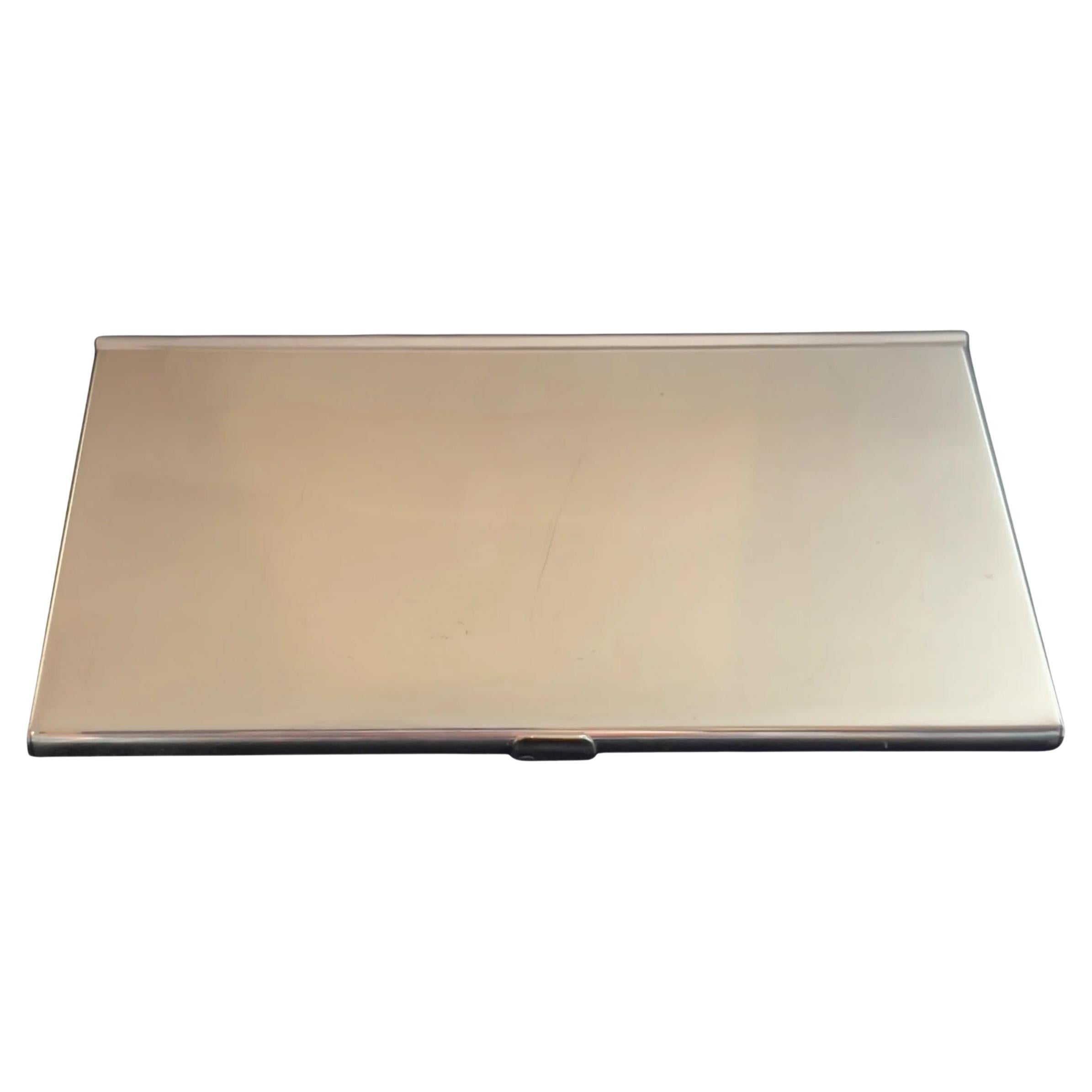Tiffany & Co Estate Business Card Holder Sterling Silver