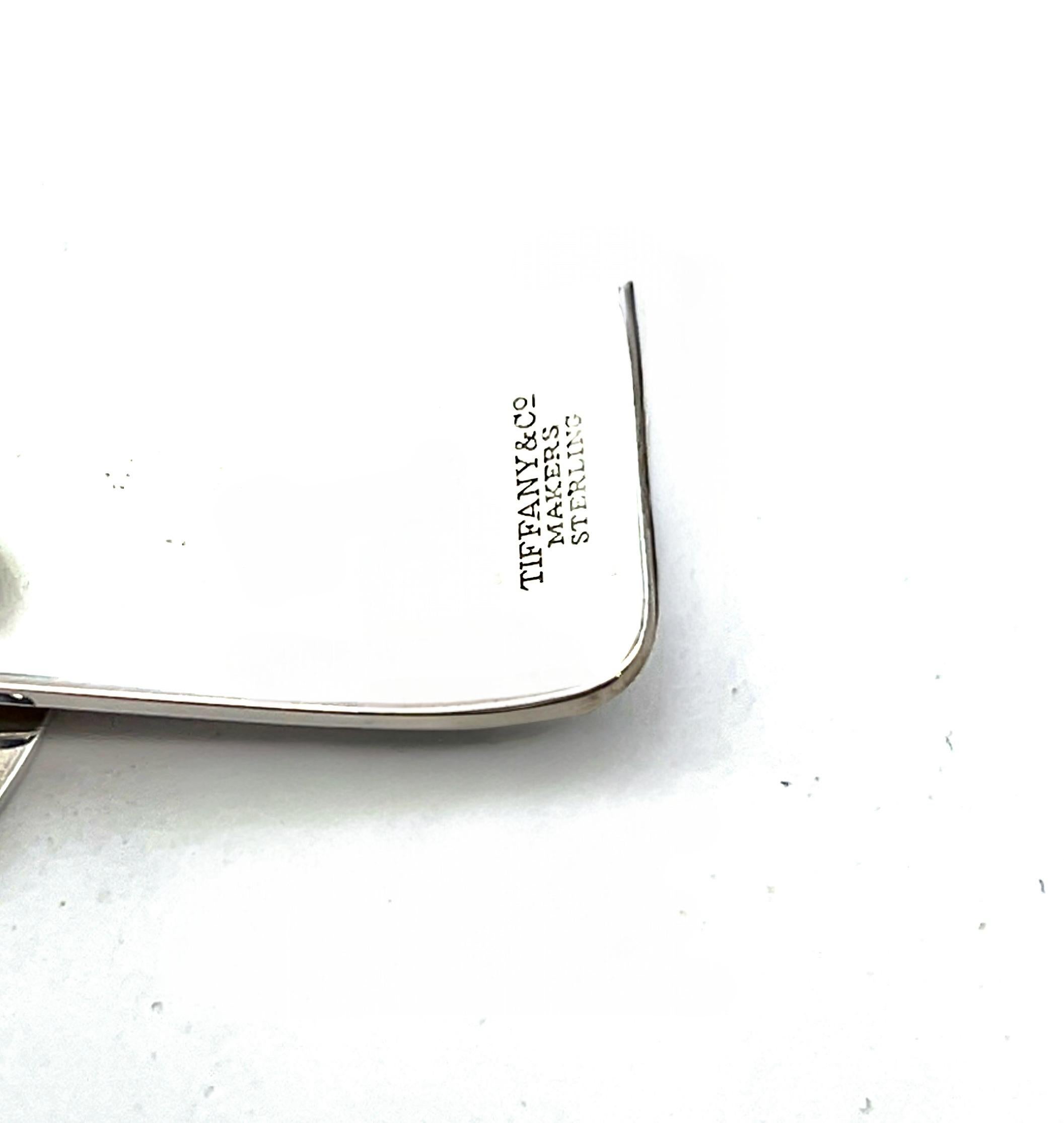 Tiffany & Co Estate Circle Arrow Money Clip Sterling Silver en vente 5