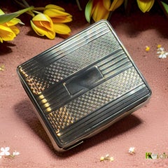 Tiffany & Co Estate Compact Mirror Sterling Silver 43.9 Grams