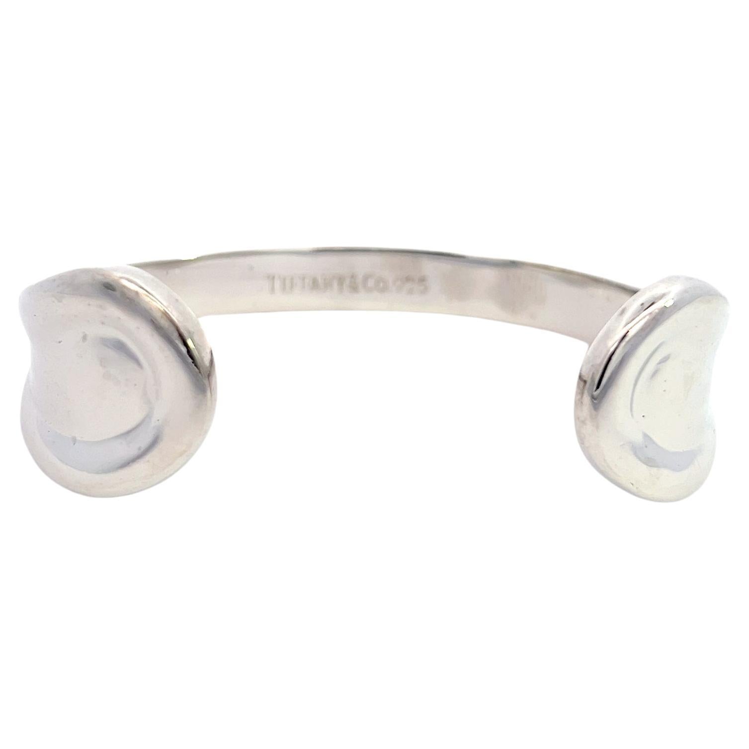 Tiffany & Co Estate Cuff Bracelet 7.5" Silver 35.3 Grammes en vente