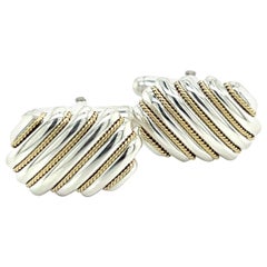 cufflinks tiffany Tiffany
Co Estate Cufflinks 18k Y Gold + Sterling Silver