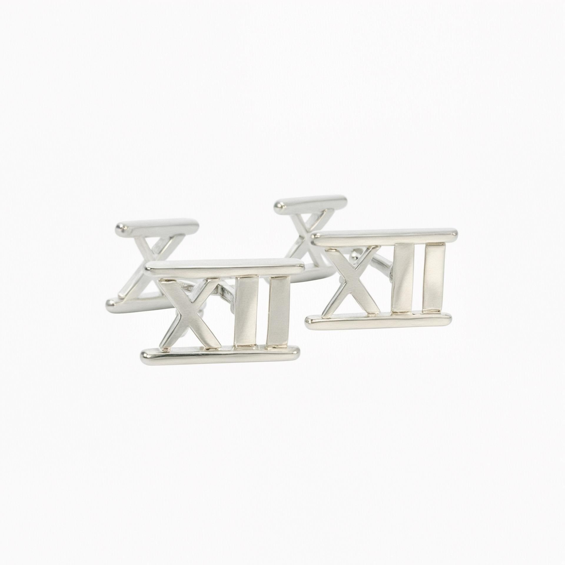 Tiffany & Co Estate Cufflinks Sterling Silver 6.20 Grams For Sale 2