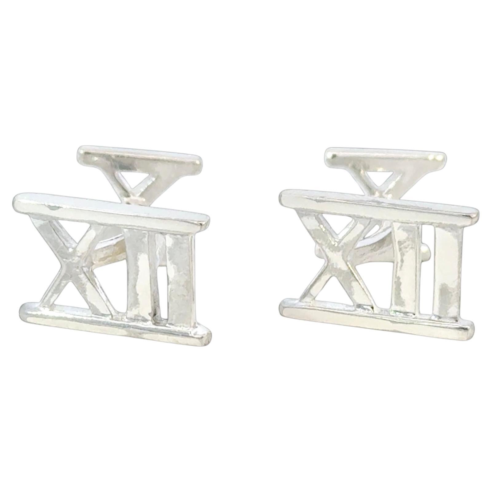 Tiffany & Co Estate Cufflinks Sterling Silver 6.20 Grams