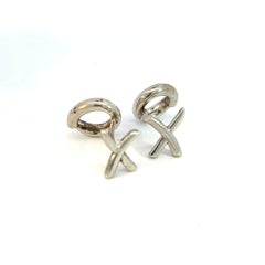 Tiffany & Co Estate Cufflinks Sterling Silver By Paloma Picasso