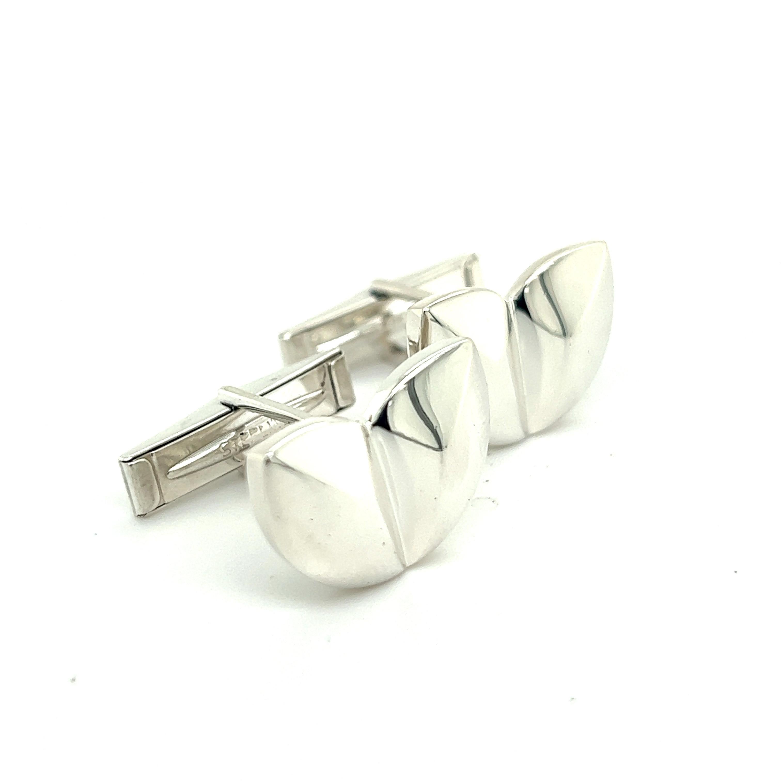 Gemelos Tiffany & Co Estate Plata de ley en venta 6