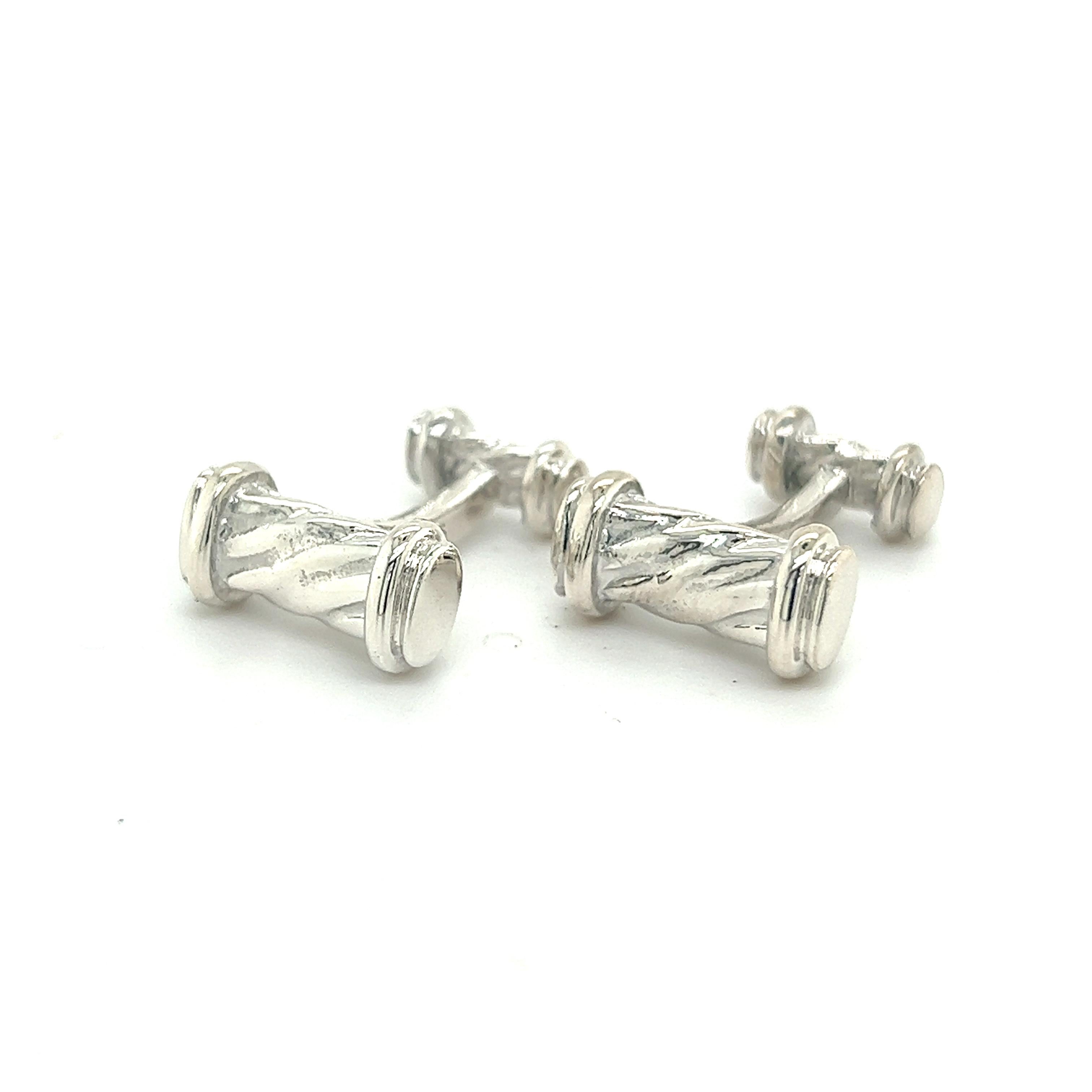 Tiffany & Co Estate Cufflinks Sterling Silver TIF306

These elegant Authentic Tiffany & Co Men's Cufflinks are made of sterling silver and have a weight of 10 grams.

TRUSTED SELLER SINCE 2002

PLEASE SEE OUR HUNDREDS OF POSITIVE FEEDBACKS FROM OUR