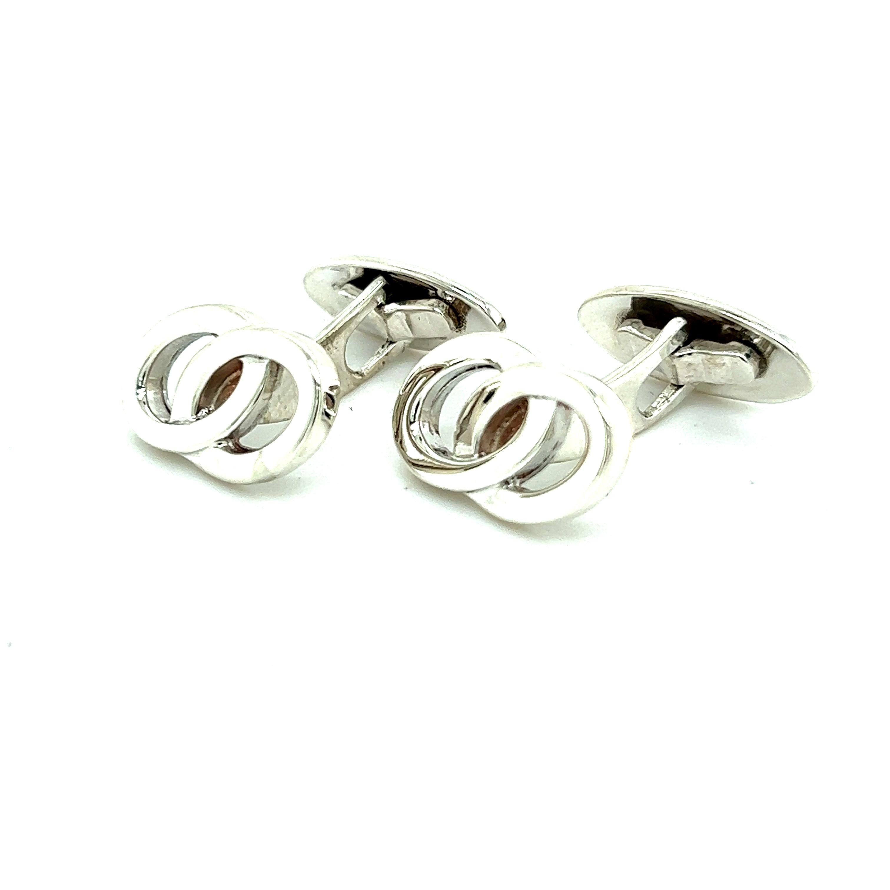 Tiffany & Co Estate Cufflinks Sterling Silver TIF335

TRUSTED SELLER SINCE 2002

PLEASE SEE OUR HUNDREDS OF POSITIVE FEEDBACKS FROM OUR CLIENTS!!

FREE SHIPPING

DETAILS
Weight: 10 Grams
Metal: Sterling Silver

These Authentic Tiffany & Co. Men's