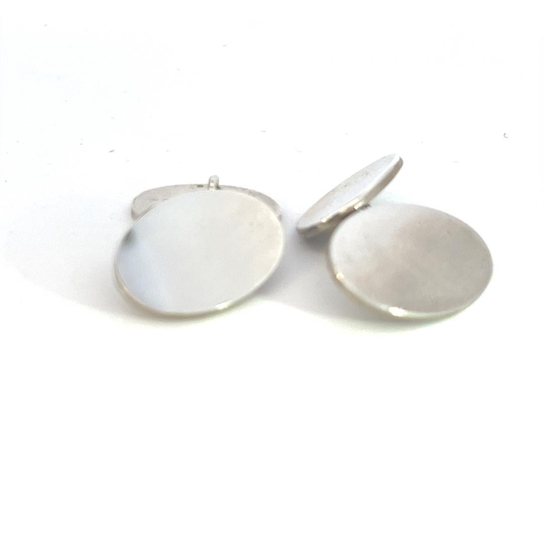 Gemelos Tiffany & Co Estate Plata de ley en venta 1