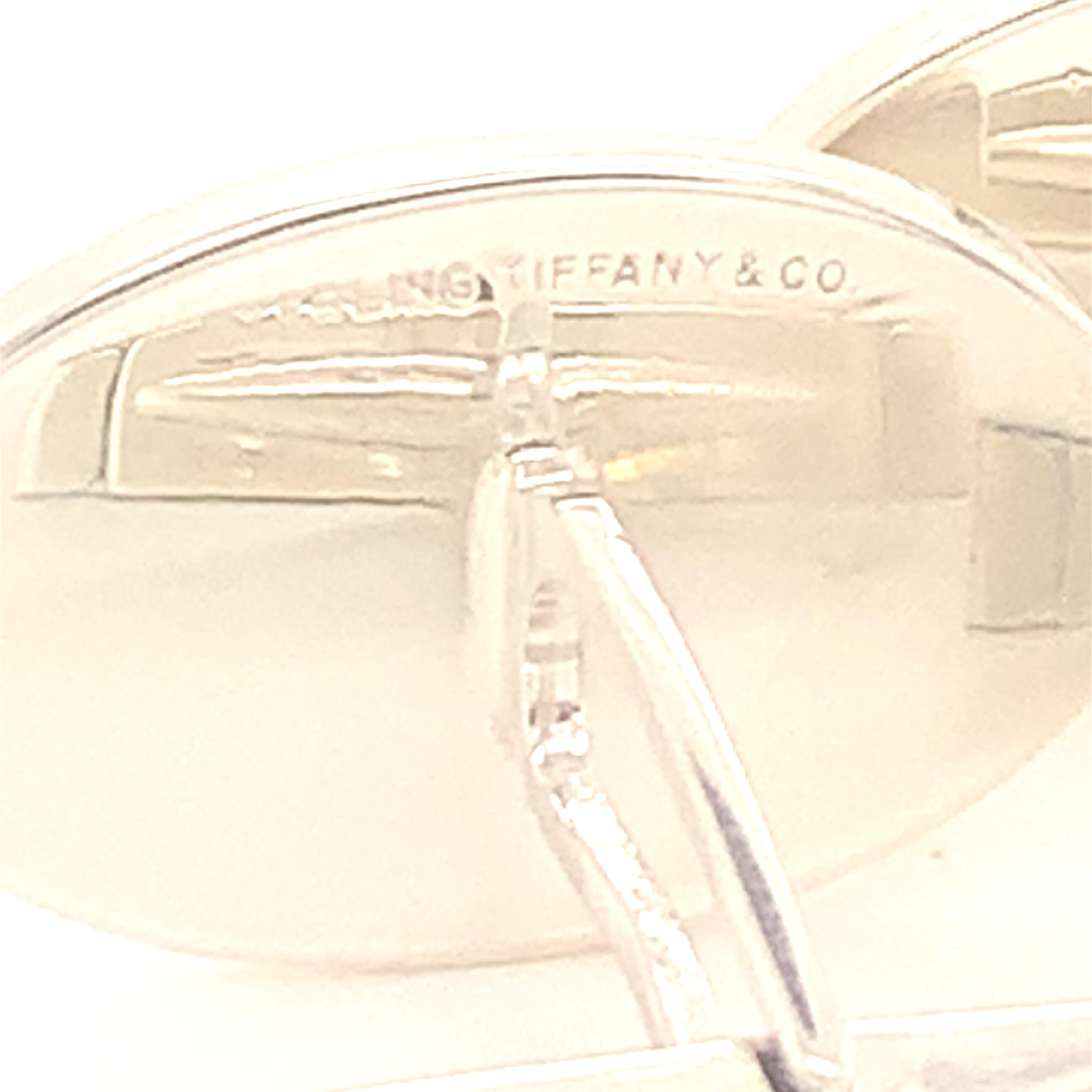 Tiffany & Co. Estate Cufflinks Sterling Silver 2