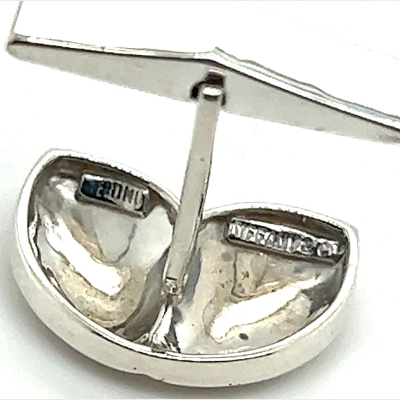 Gemelos Tiffany & Co Estate Plata de ley en venta 3