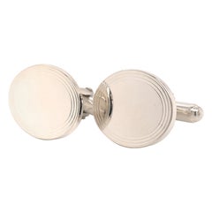 Vintage Tiffany 
Co Estate Cufflinks Sterling Silver
