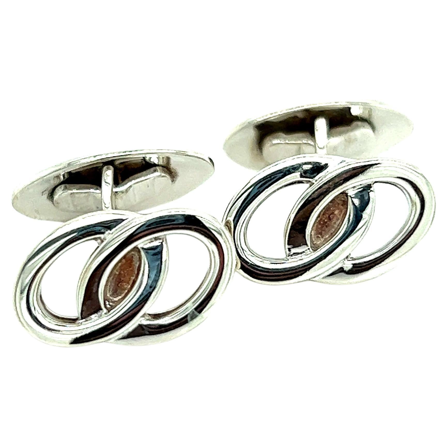 Tiffany & Co Estate Cufflinks Sterling Silver