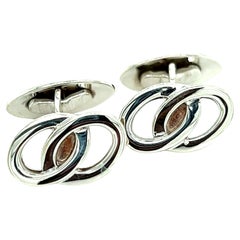 Vintage Tiffany & Co Estate Cufflinks Sterling Silver