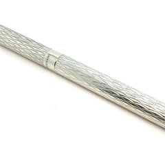 Tiffany & Co Estate Etched Ball Point 4.5" Sterling Silver