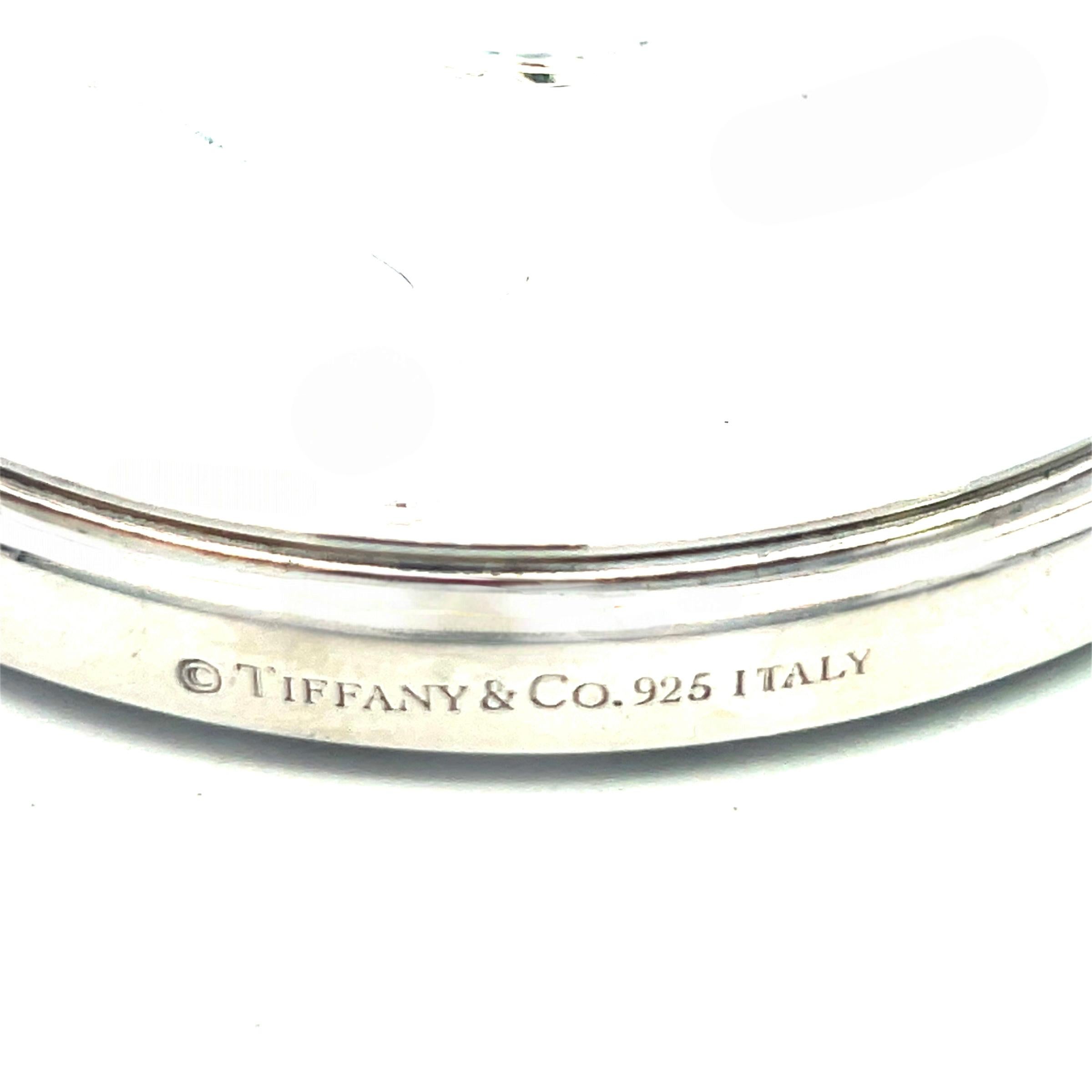 Femenino o masculino Espejo de mano Tulipán Tiffany & Co Estate Fashion Plata de ley 74,78 gramos en venta
