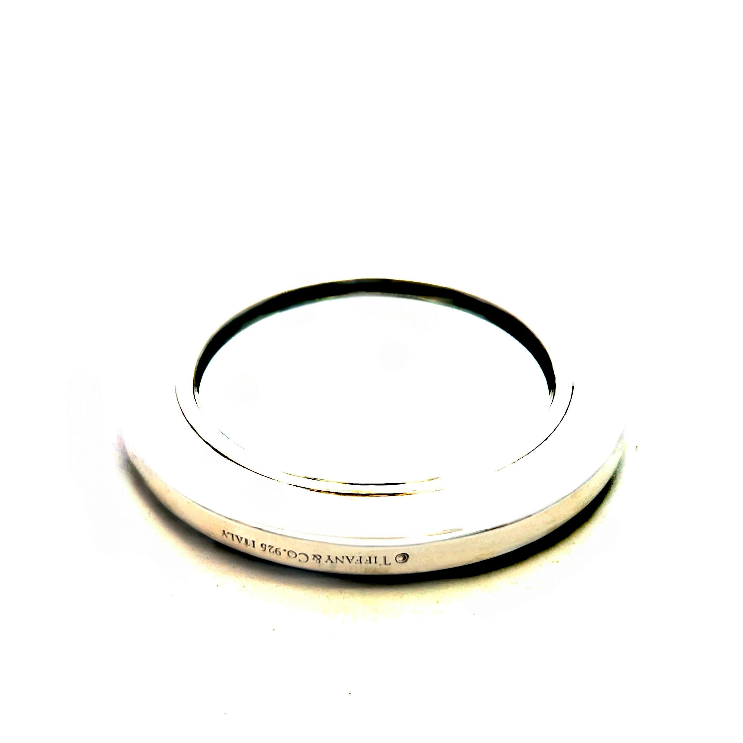 Espejo de mano Tulipán Tiffany & Co Estate Fashion Plata de ley 74,78 gramos en venta 1