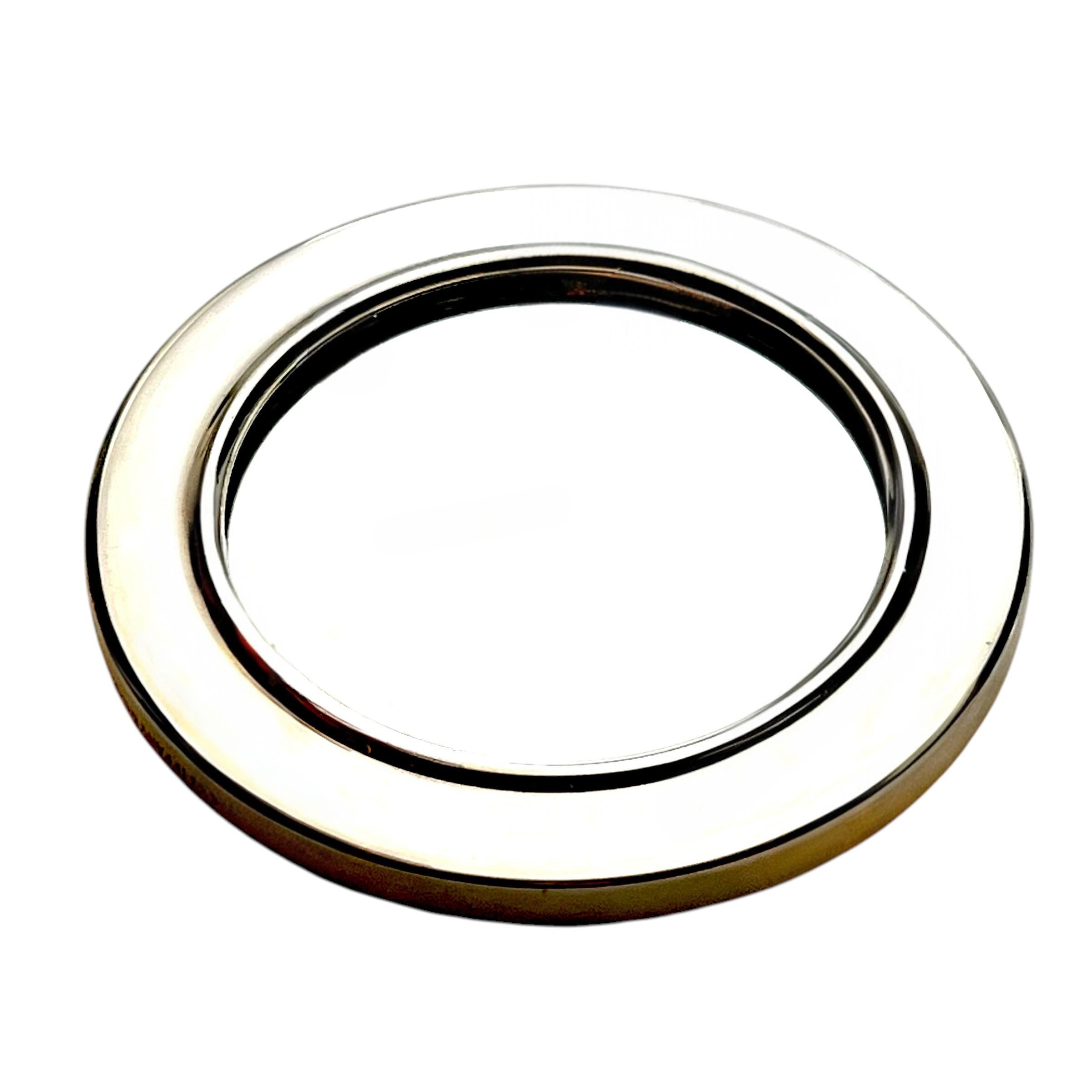 Espejo de mano Tulipán Tiffany & Co Estate Fashion Plata de ley 74,78 gramos en venta 2