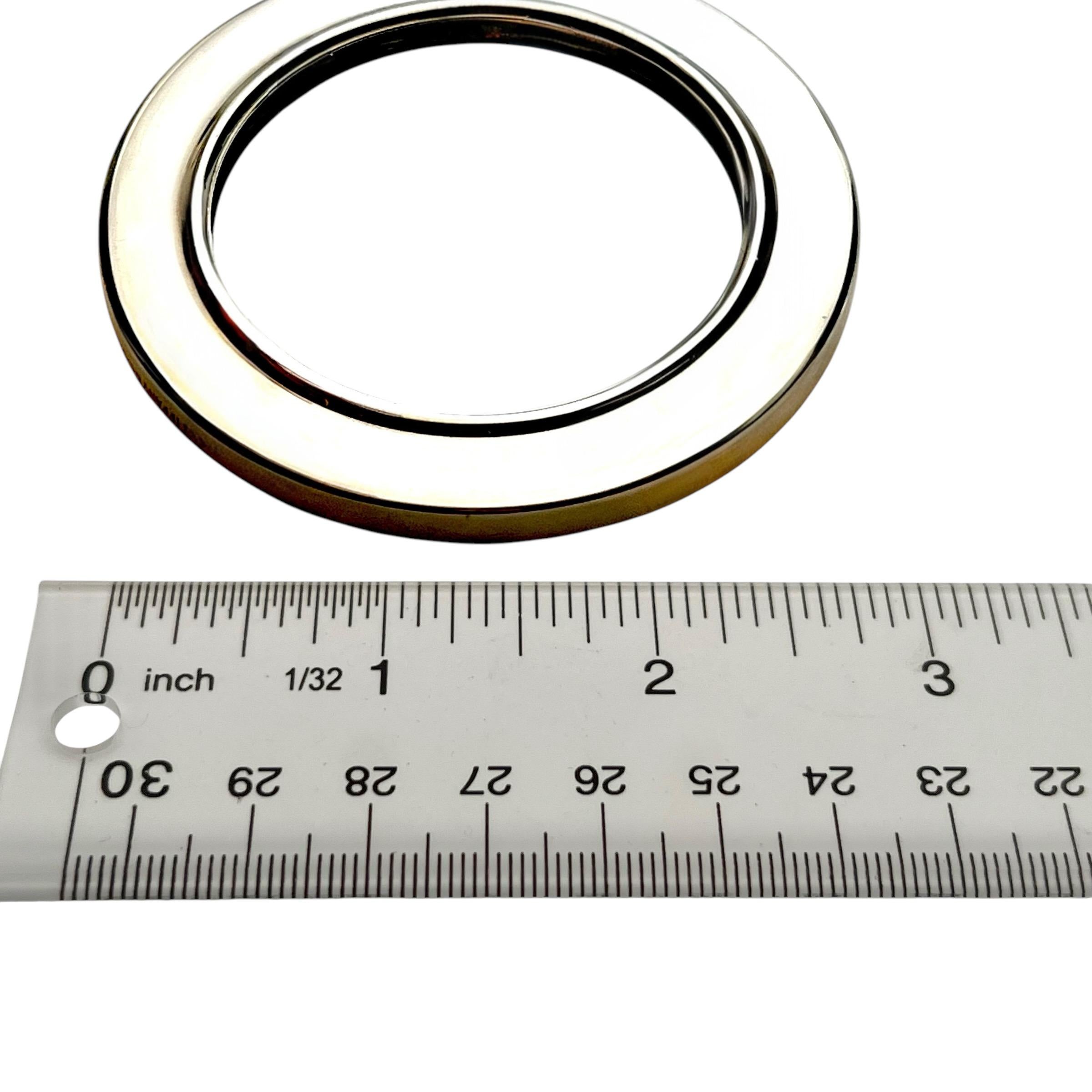 Espejo de mano Tulipán Tiffany & Co Estate Fashion Plata de ley 74,78 gramos en venta 5