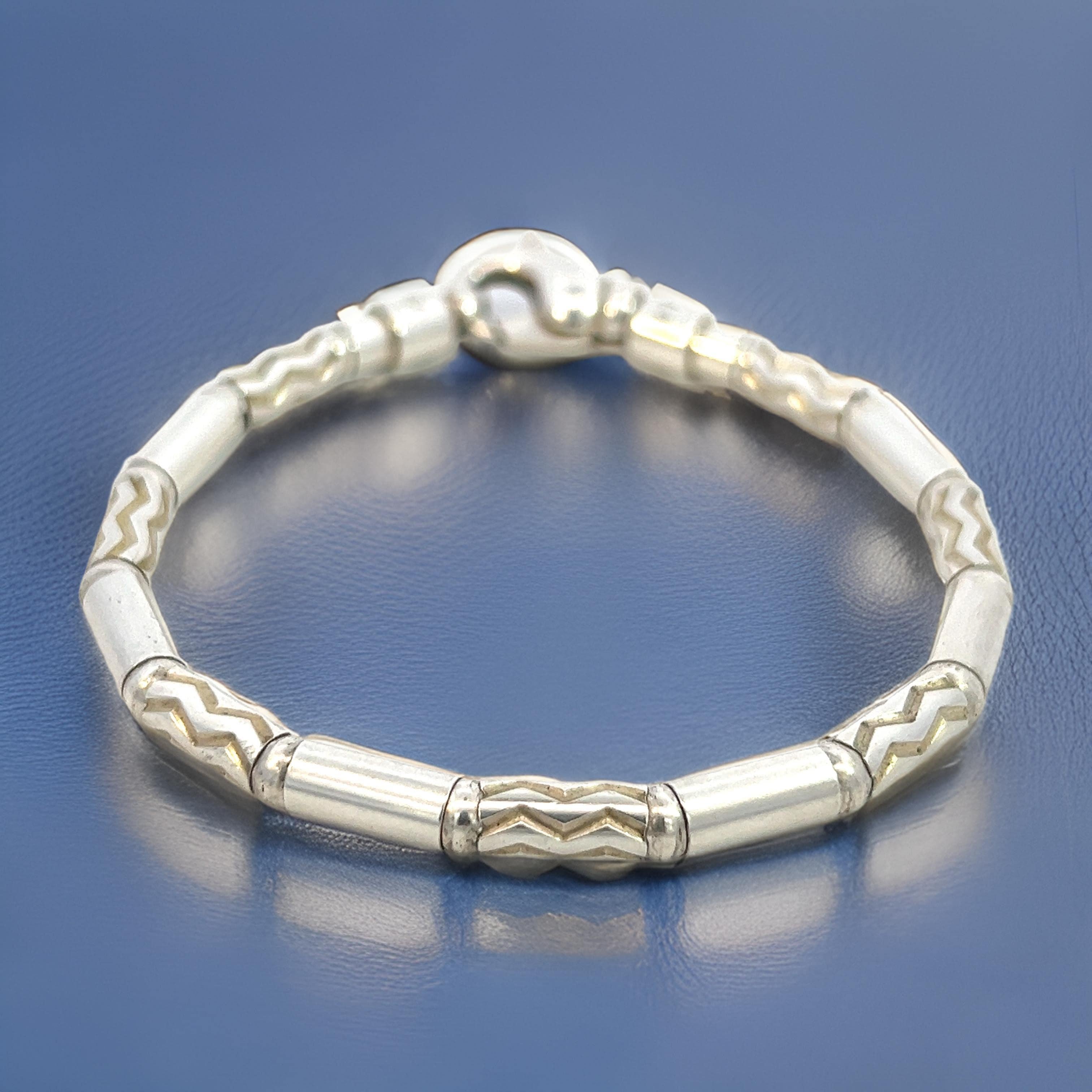 Tiffany & Co Estate Deutsch Zig Zag Armband 7,5