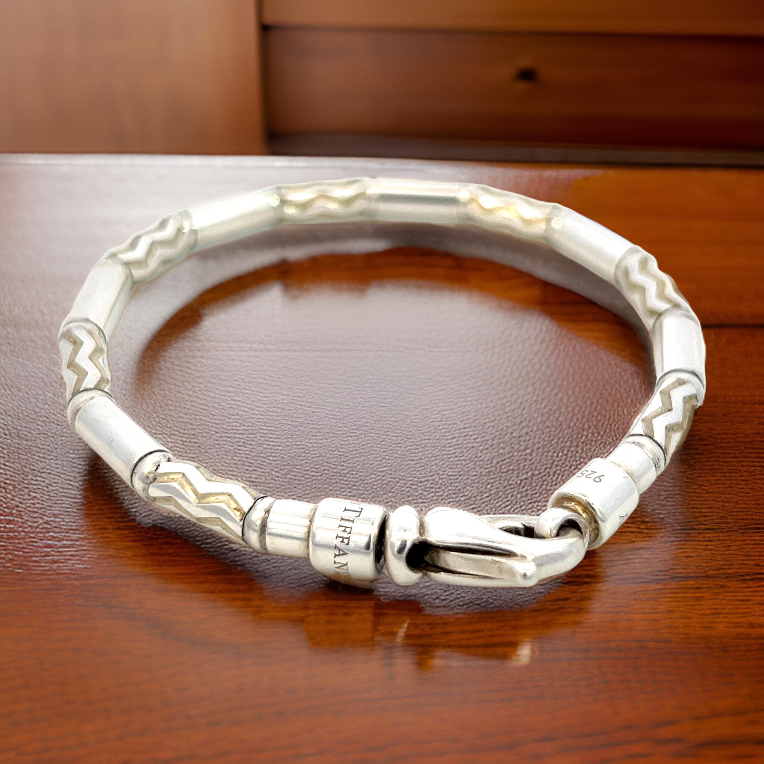 Tiffany & Co Estate Deutsch Zig Zag Armband 7,5
