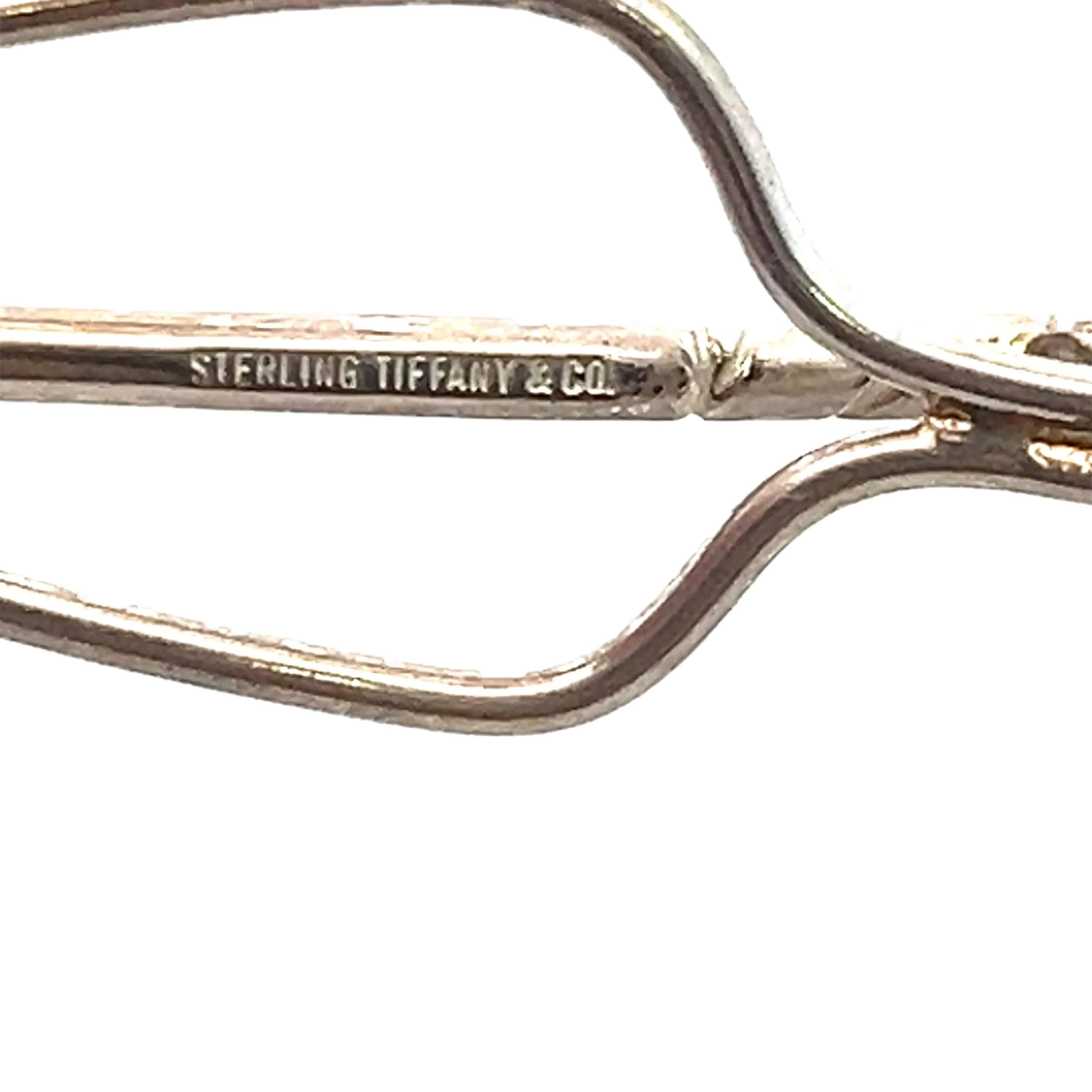 Pasador de corbata de golf Tiffany & Co Estate Plata en Bueno estado para la venta en Brooklyn, NY