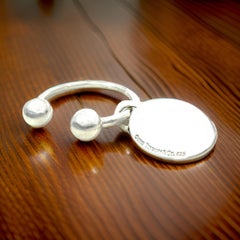 Tiffany & Co Estate Hanging Ornament Keychain Sterling Silver