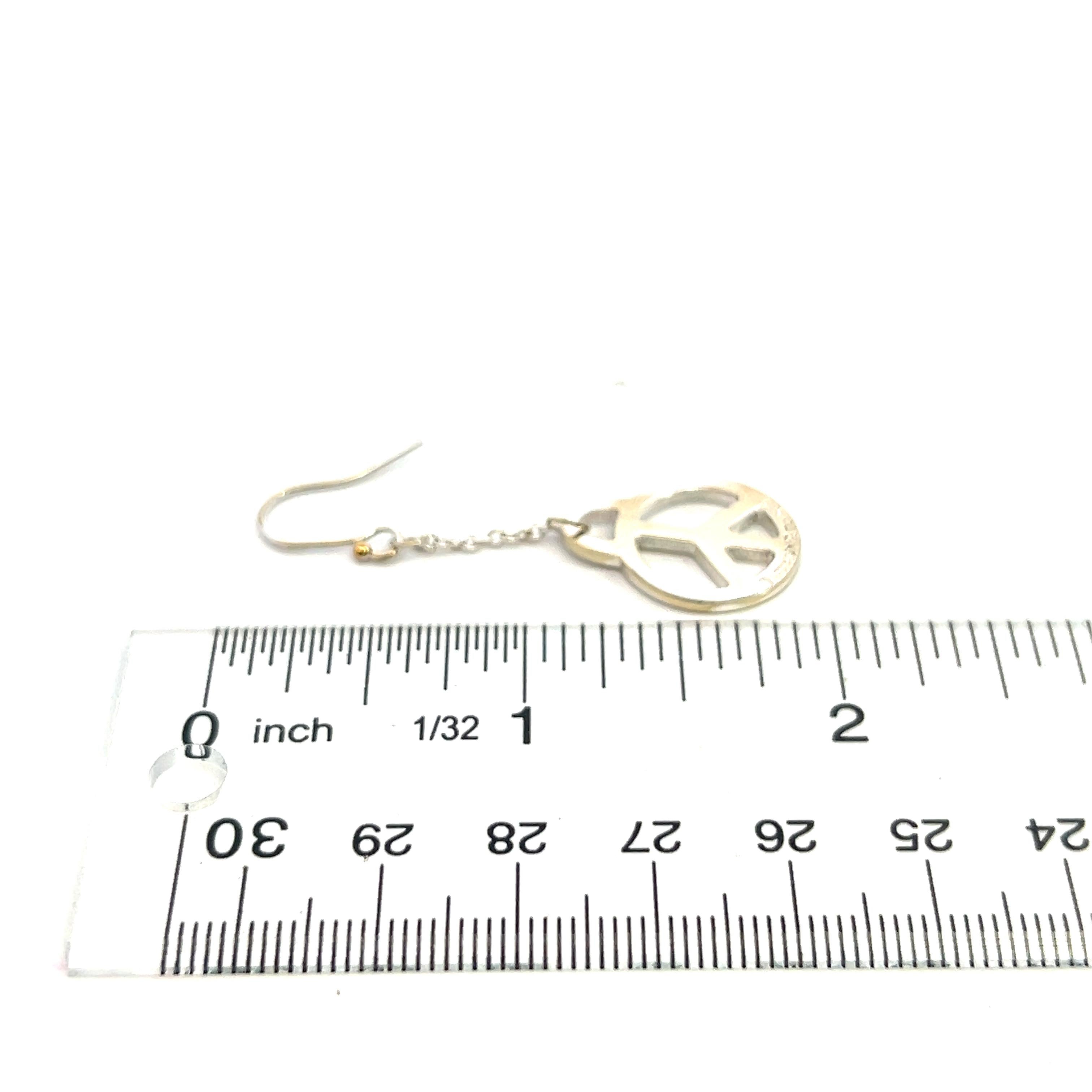Pendientes colgantes Tiffany & Co Estate Paz 2