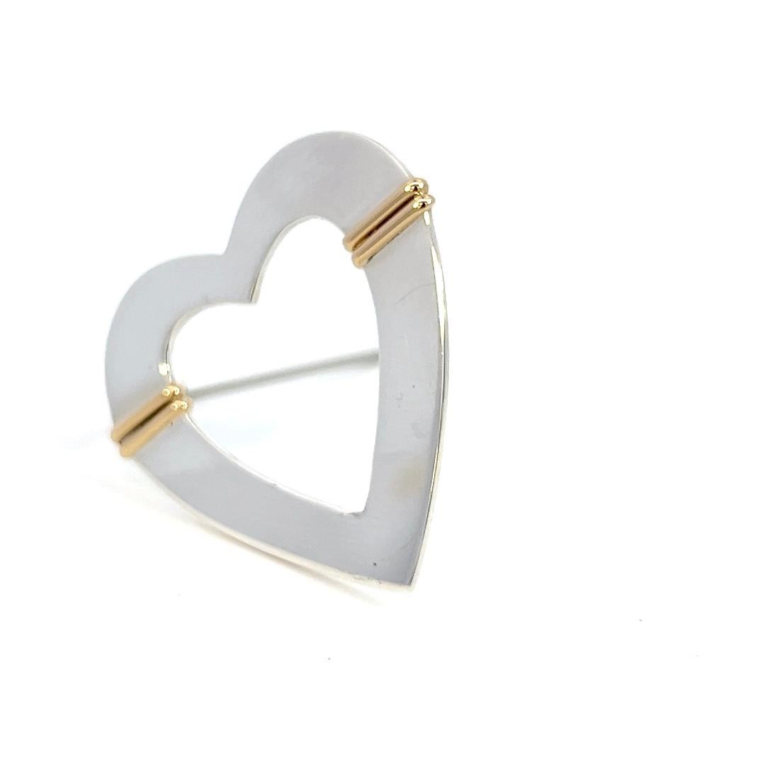 Authentic Tiffany & Co Estate Heart Brooch Pin 18k Y Gold Sterling Silver TIF675

TRUSTED SELLER SINCE 2002

PLEASE SEE OUR HUNDREDS OF POSITIVE FEEDBACKS FROM OUR CLIENTS!!

FREE SHIPPING
Shape: Heart Brooch
Weight: 4.5 Grams
Material: 18k Yellow