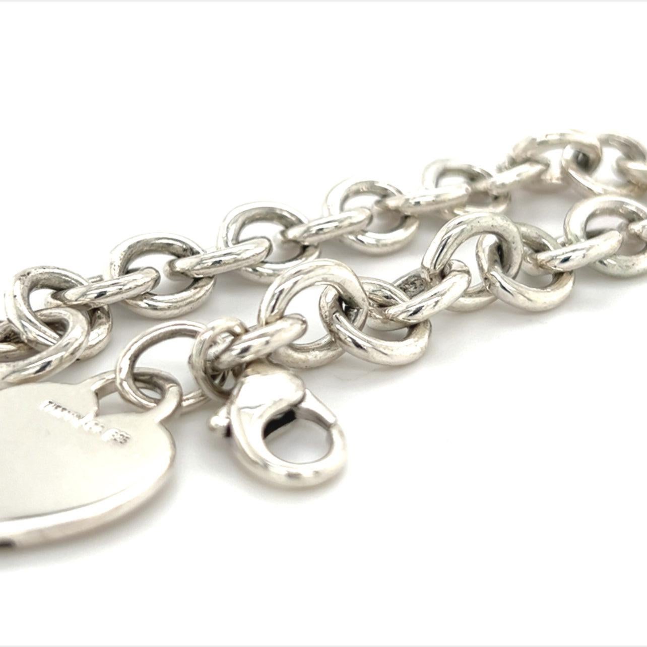Tiffany & Co. Bracciale Charm Cuore Estate 7.5