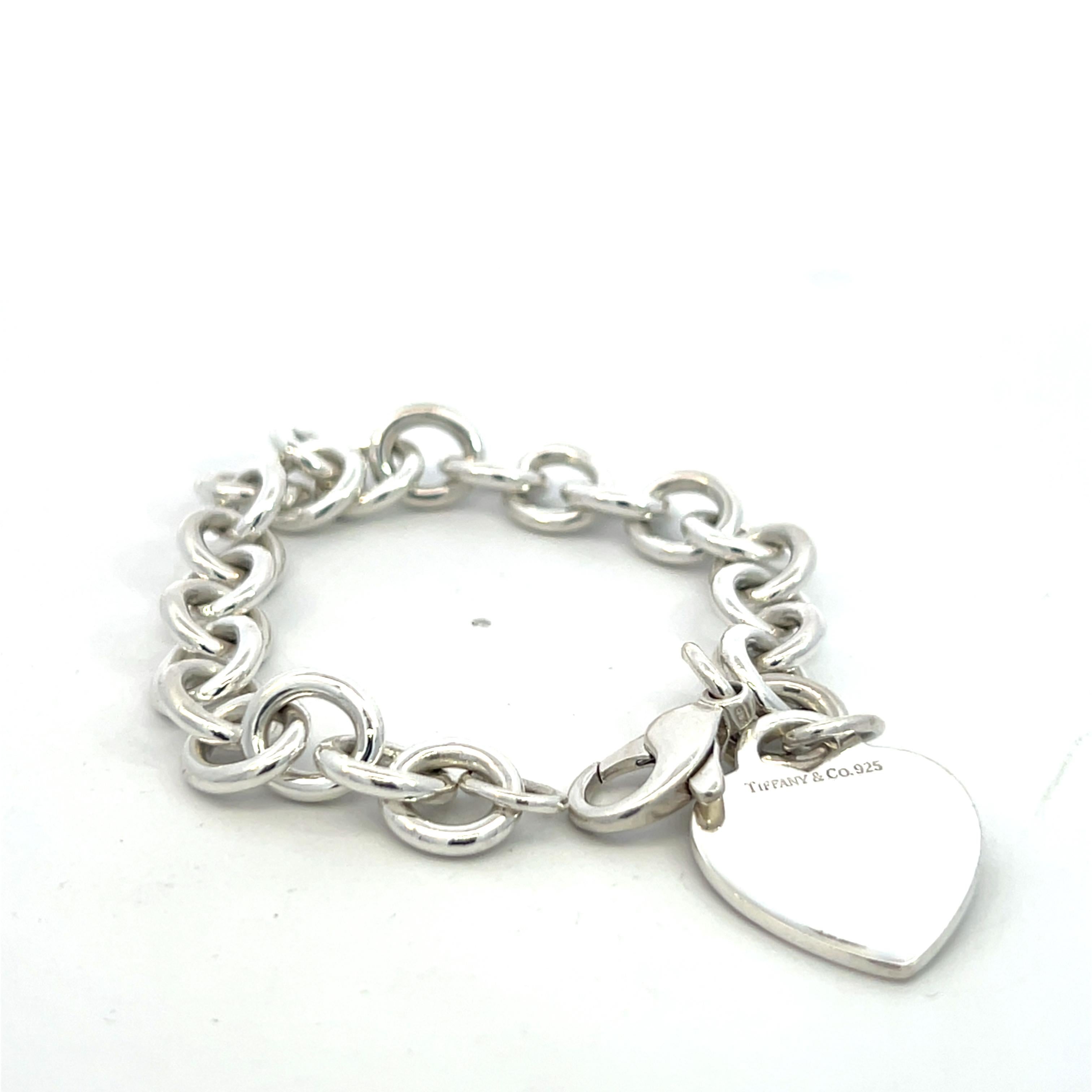Tiffany & Co. Bracciale Charm Cuore Estate 7,5
