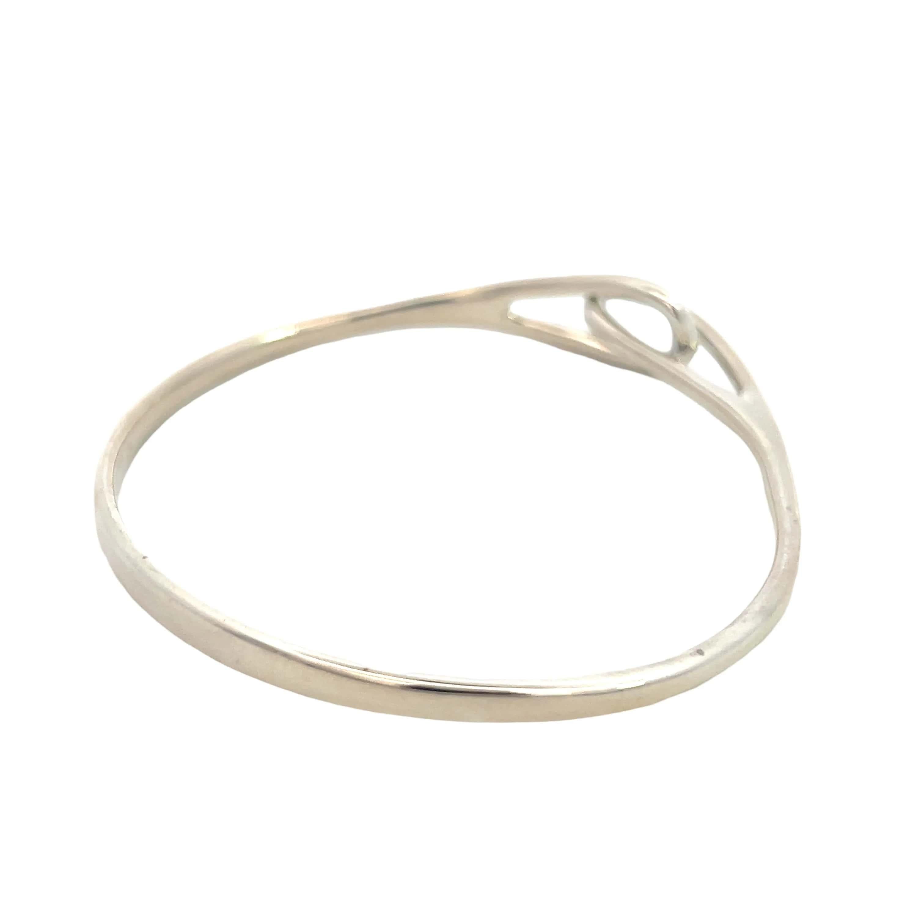Tiffany & Co Estate Infinity Cuff Bracelet 7