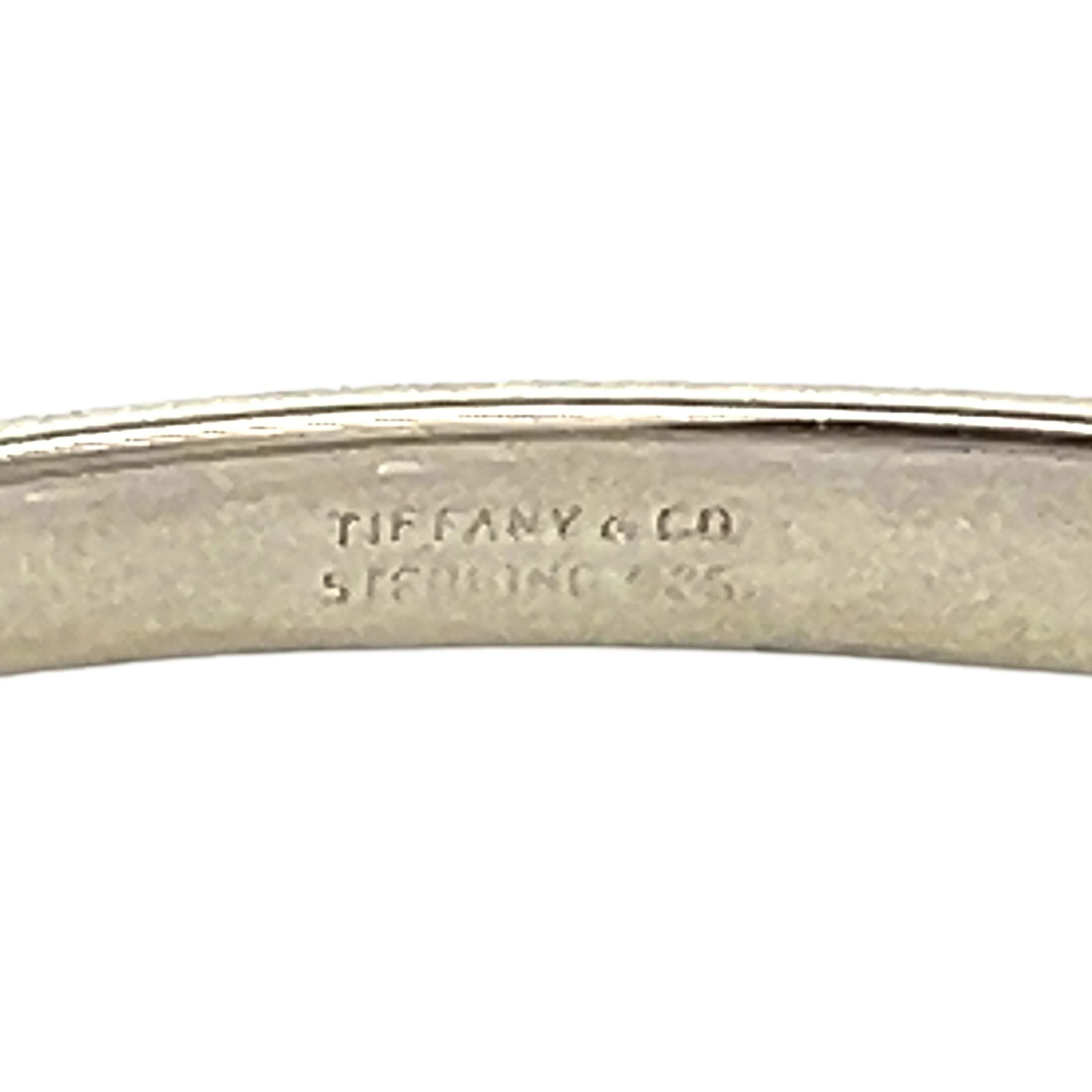 Tiffany & Co Estate Infinity Cuff Bracelet 7