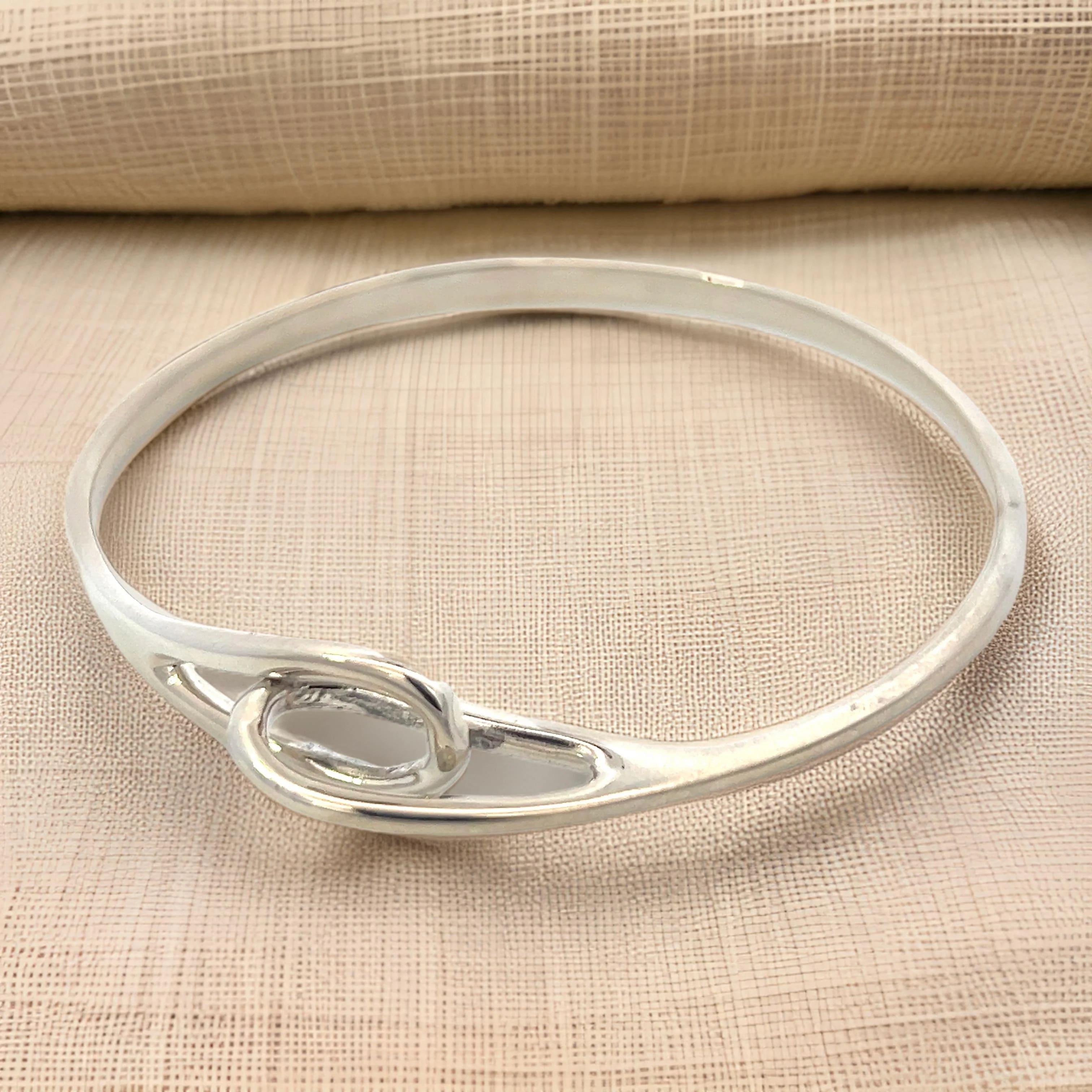 Tiffany & Co Estate Infinity Cuff Bracelet 7