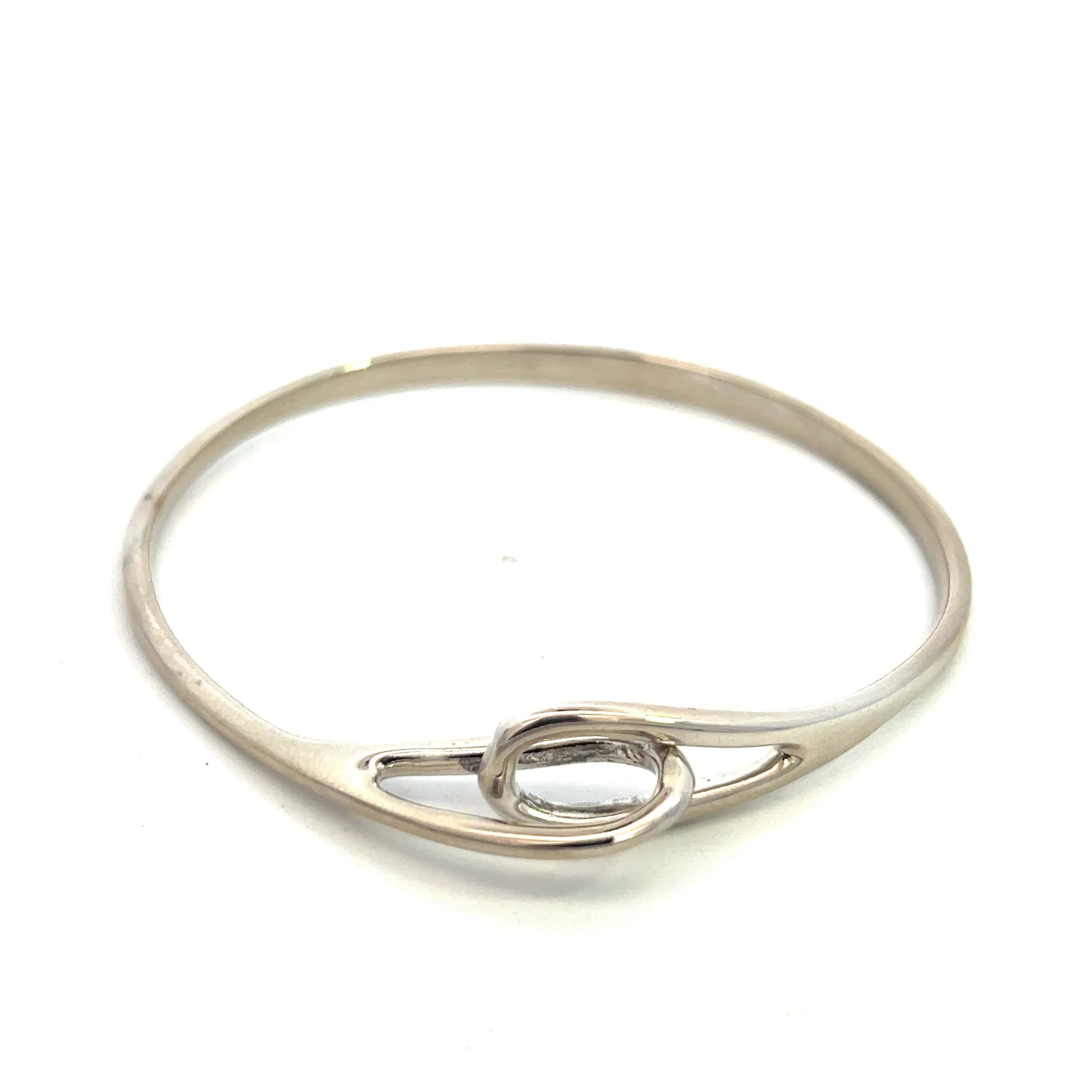 Tiffany & Co Estate Infinity Cuff Bracelet 7