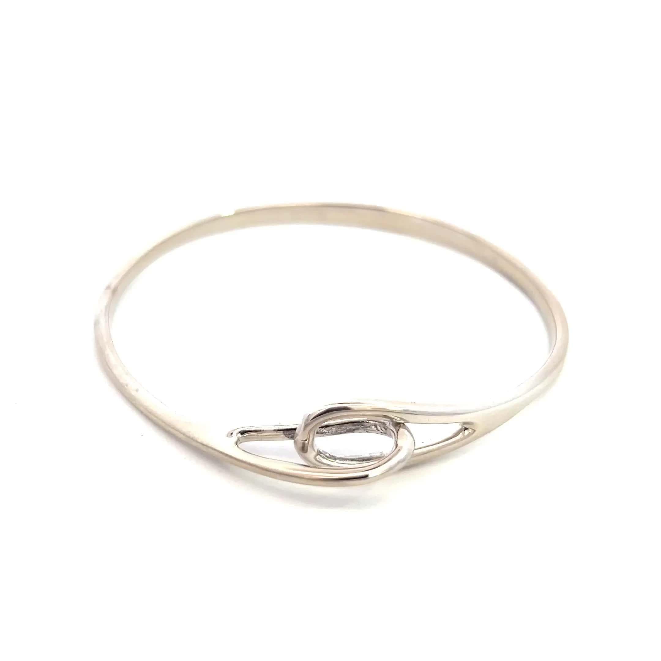 Tiffany & Co Estate Infinity Cuff Bracelet 7