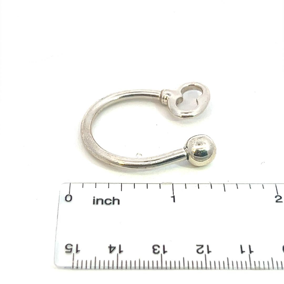 Tiffany & Co Estate Keychain Sterling Silver 6
