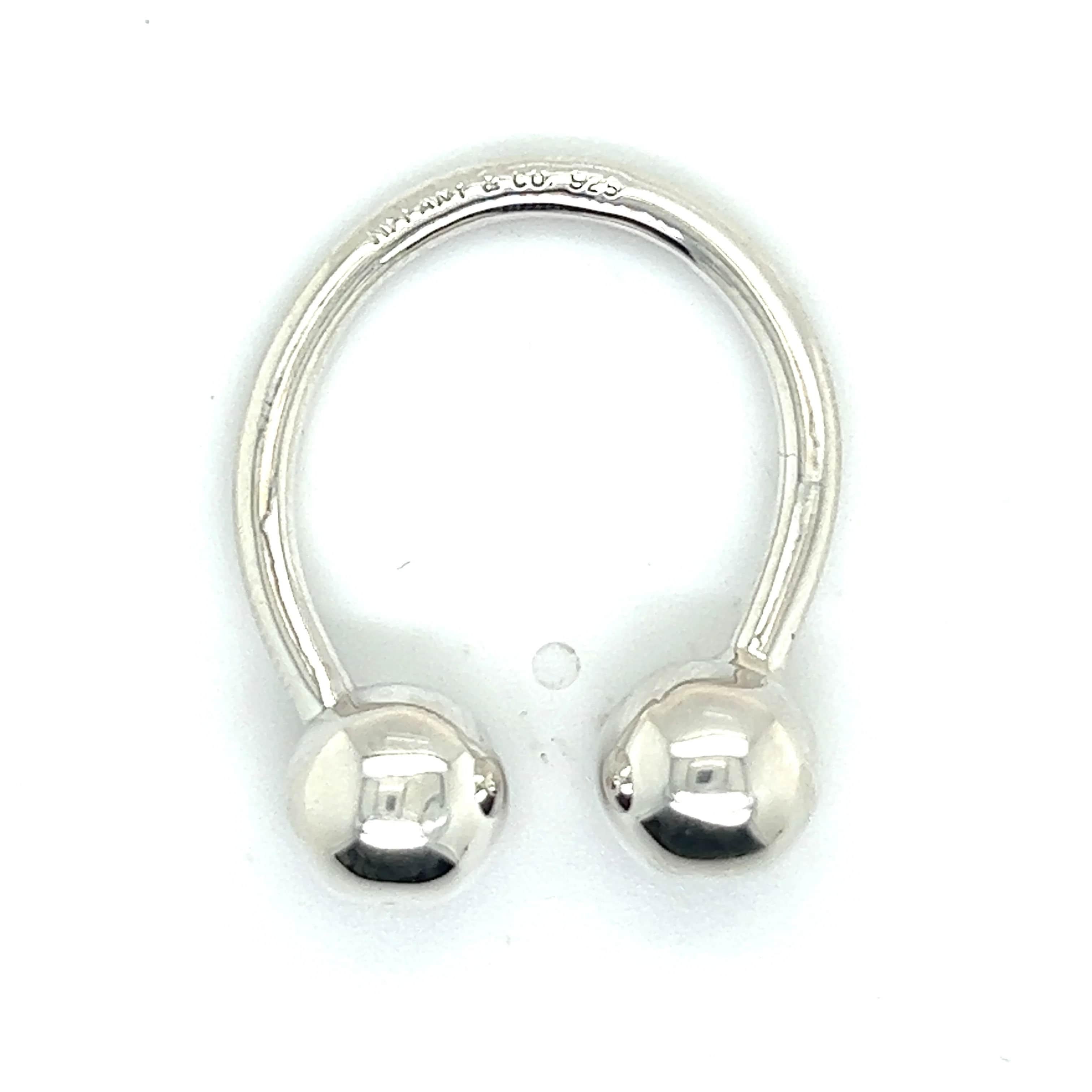 Femenino o masculino Llavero Tiffany & Co Estate Plata de ley en venta