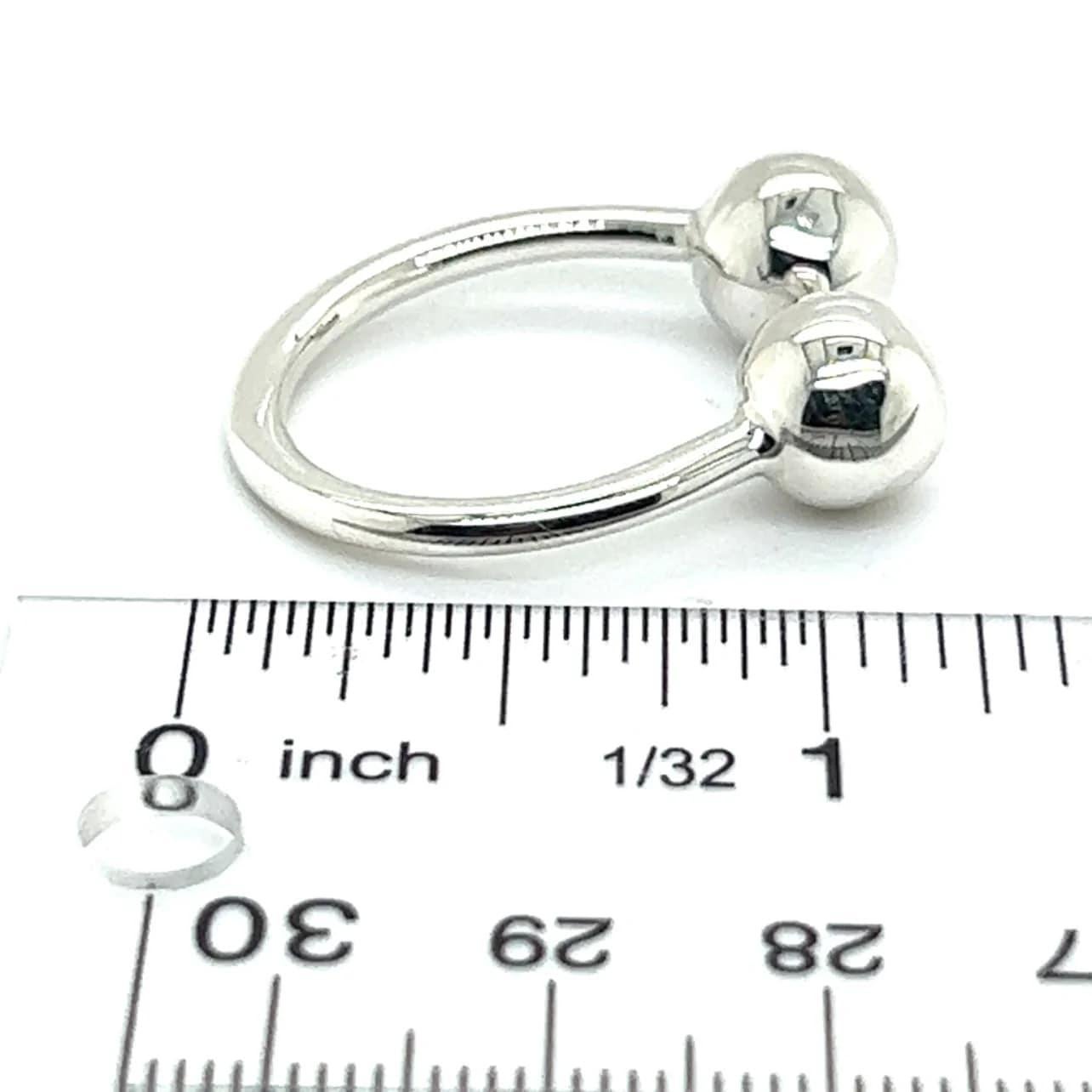 Llavero Tiffany & Co Estate Plata de ley en venta 1