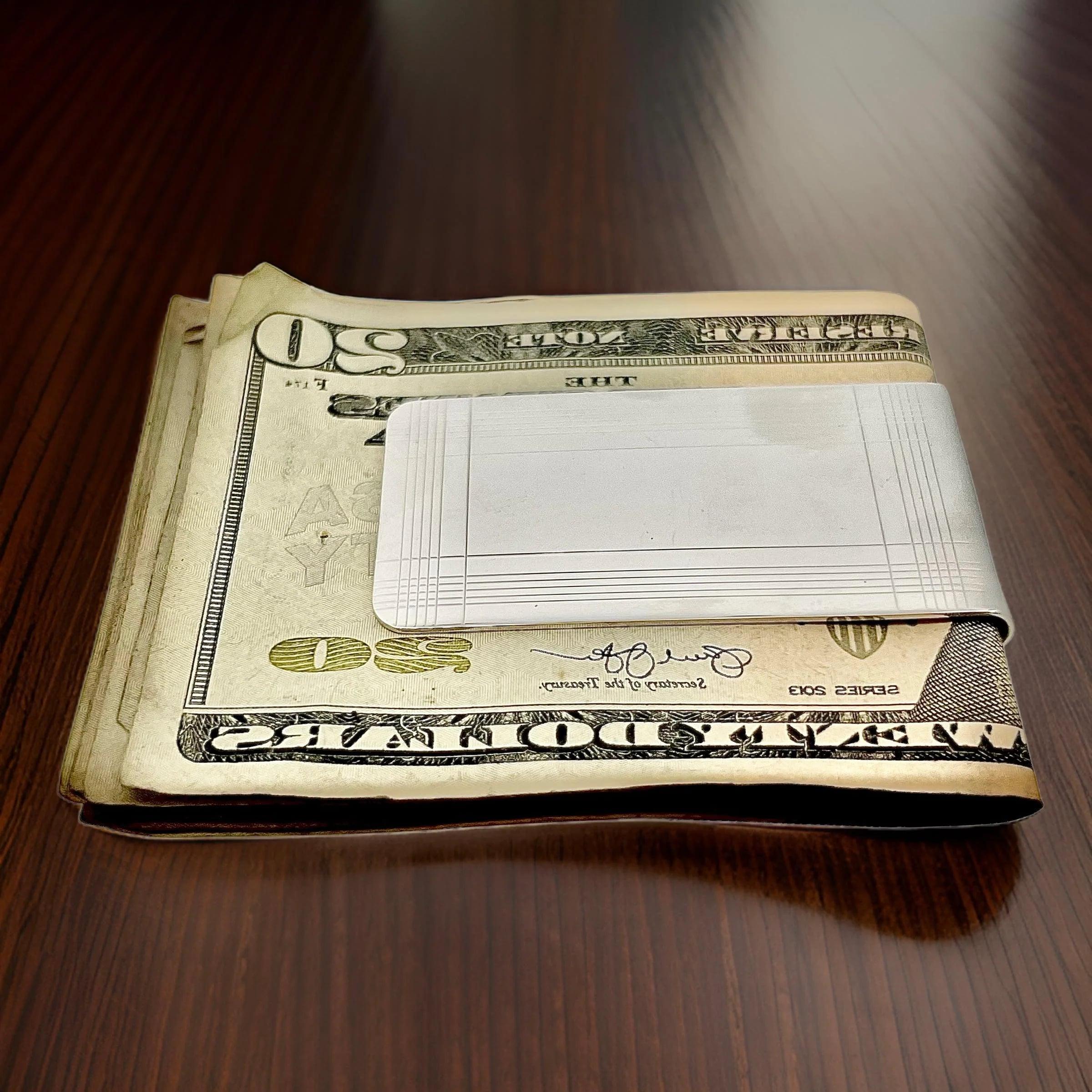 Authentic Tiffany & Co Estate Large Money Clip Sterling Silver TIF782

This Elegant Rare Authentic Tiffany & Co. Men’s Large Money Clip is a sophisticated dual-purpose accessory, combining timeless style with versatility. 

Its sleek design is both