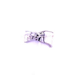 Vintage Tiffany & Co Leaf Ring Size 5 Sterling Silver 5 Grams Estate