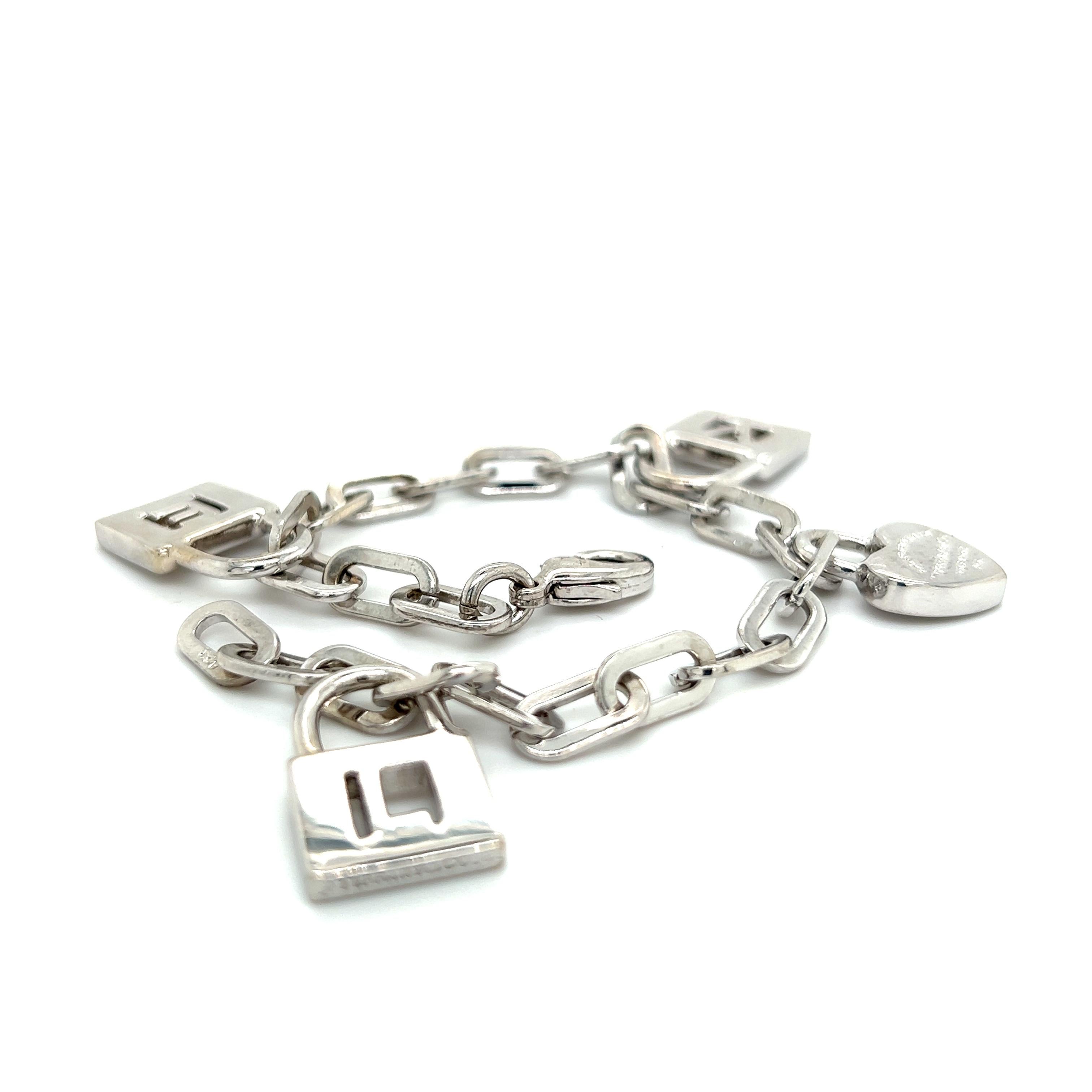 Tiffany & Co Nachlass-Love-Armband Größe 7