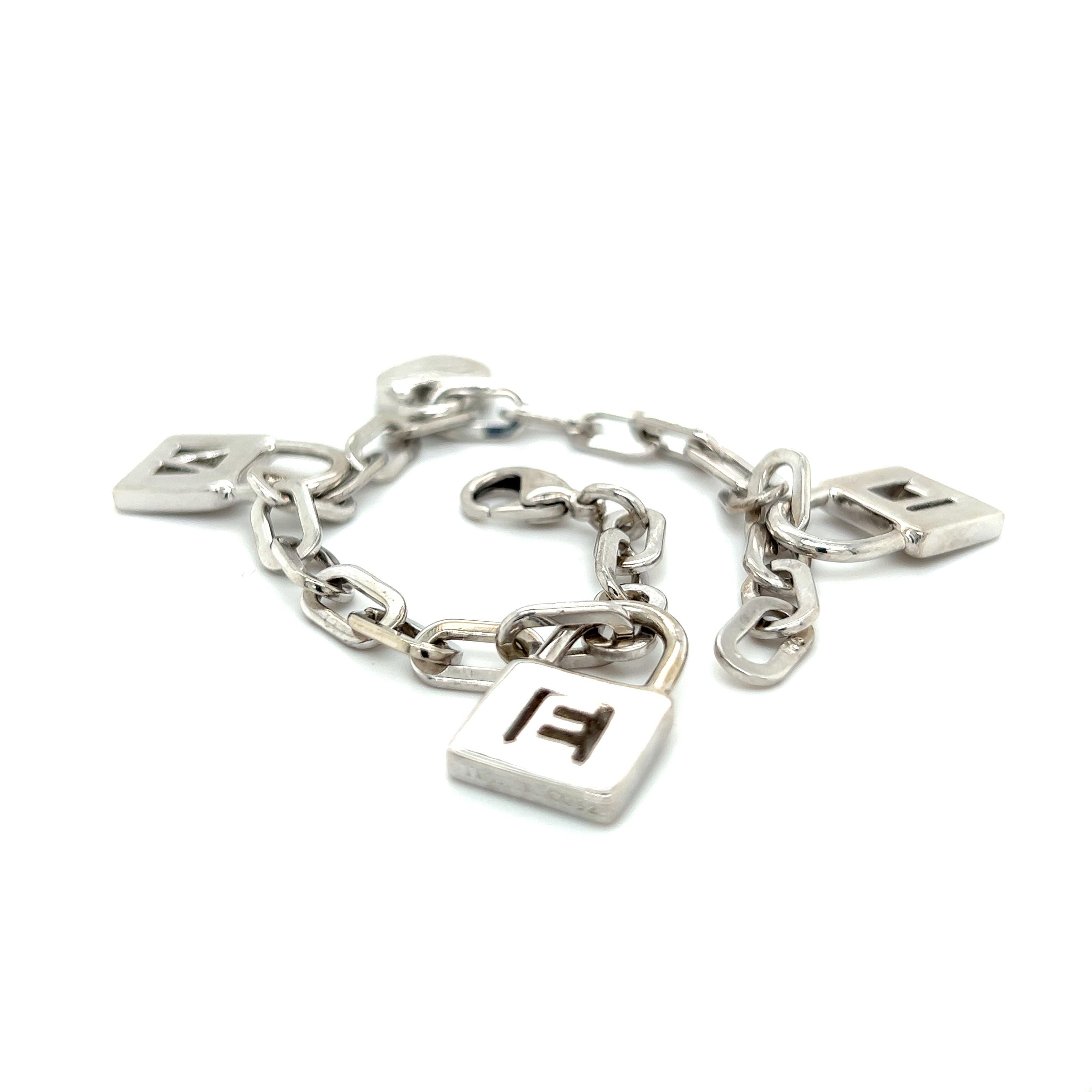 Tiffany & Co Nachlass-Love-Armband Größe 7