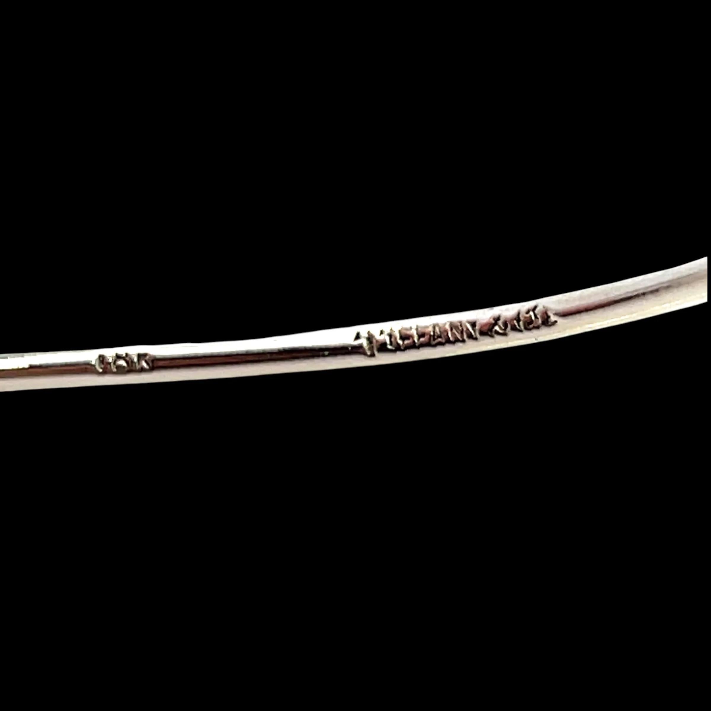 Tiffany & Co Estate Love Knot Bangle 6.5