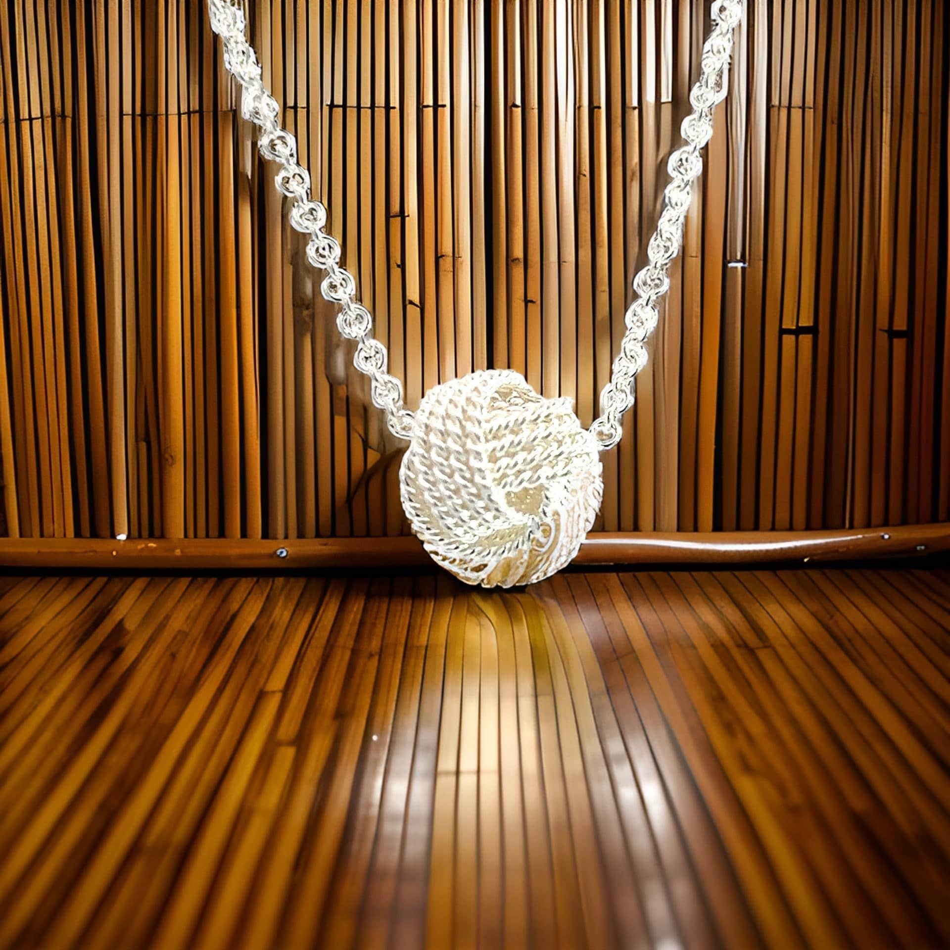 Tiffany & Co Estate Love Knot Necklace 17