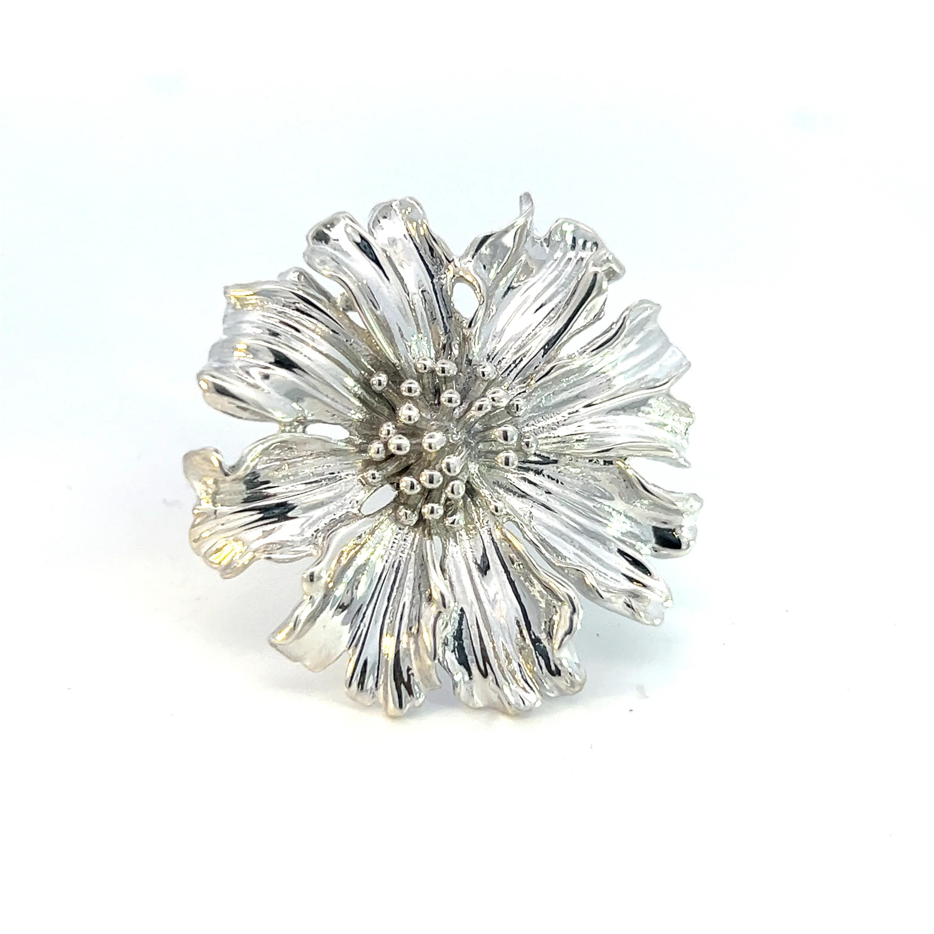 Tiffany & Co Estate Marigold Flower Brooch Pin Sterling Silver TIF575

This elegant Authentic Tiffany & Co Silver brooch has a weight of 11.50 Grams.

TRUSTED SELLER SINCE 2002

PLEASE SEE OUR HUNDREDS OF POSITIVE FEEDBACKS FROM OUR CLIENTS!!

FREE
