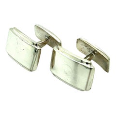 Tiffany 
Co Estate Mens Cufflinks Sterling Silver