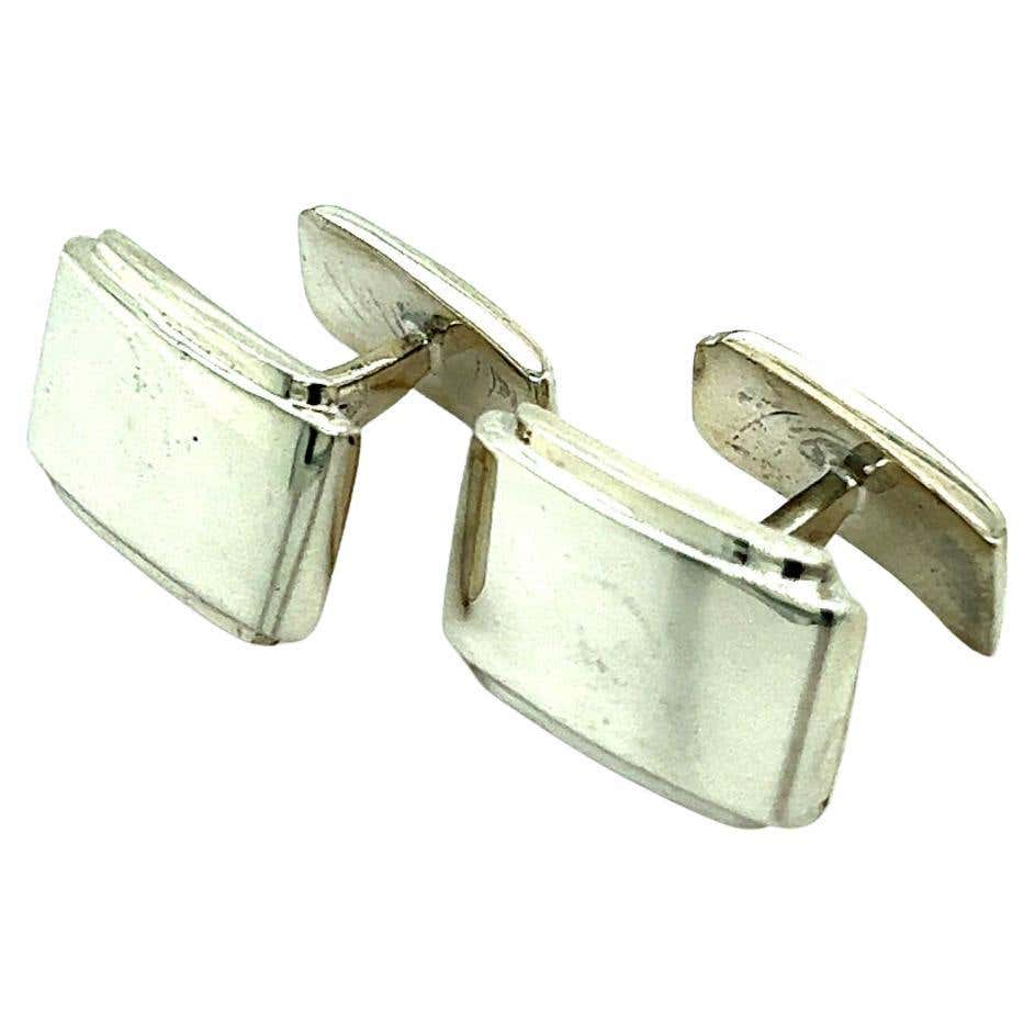 Tiffany And Co Boutons De Manchette En Argent Sterling Pour Hommes En tiffany-and-co-boutons-de-manchette-en-argent-sterling-pour-hommes-en