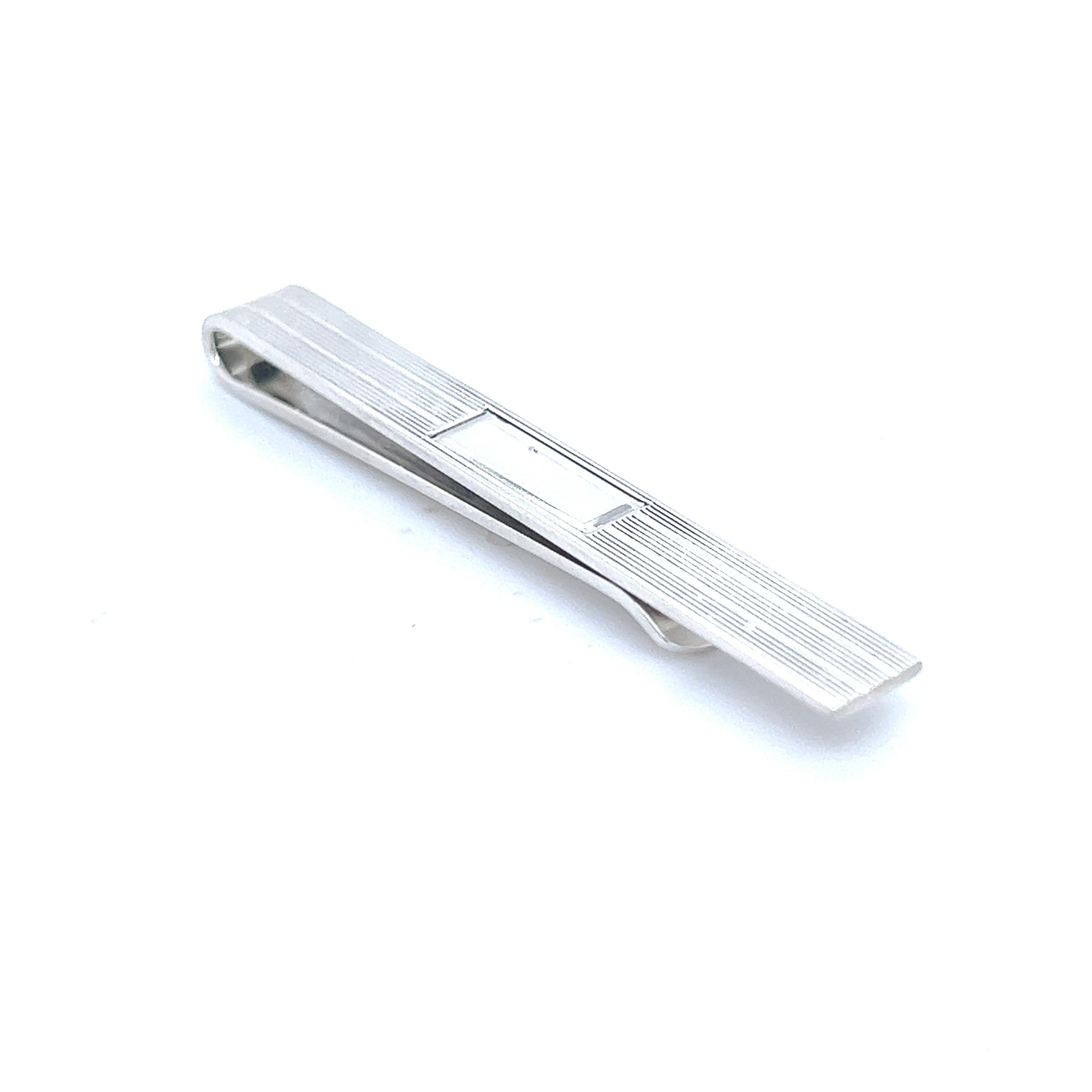Tiffany & Co Estate Mens Tie Clip Silver TIF445

This elegant Authentic Tiffany & Co Estate tie clip is made of sterling silver and has a weight of 6.7 Grams.

TRUSTED SELLER SINCE 2002

PLEASE SEE OUR HUNDREDS OF POSITIVE FEEDBACKS FROM OUR